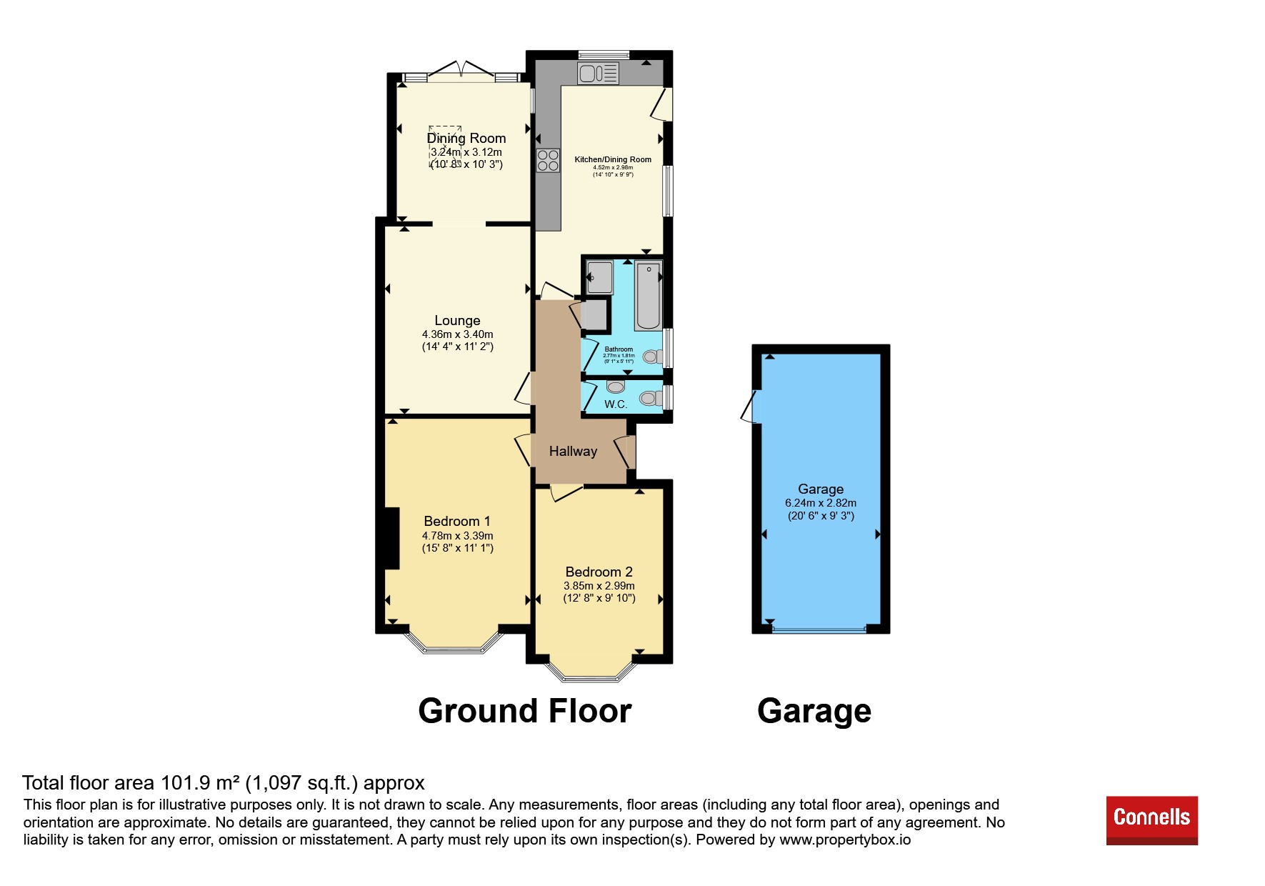 14, Barrow Road, Bournemouth floorplan