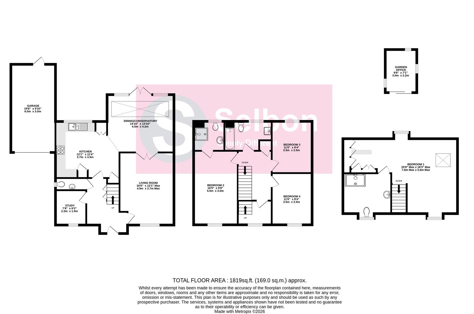 3, Gurung Way, Church Crookham floorplan