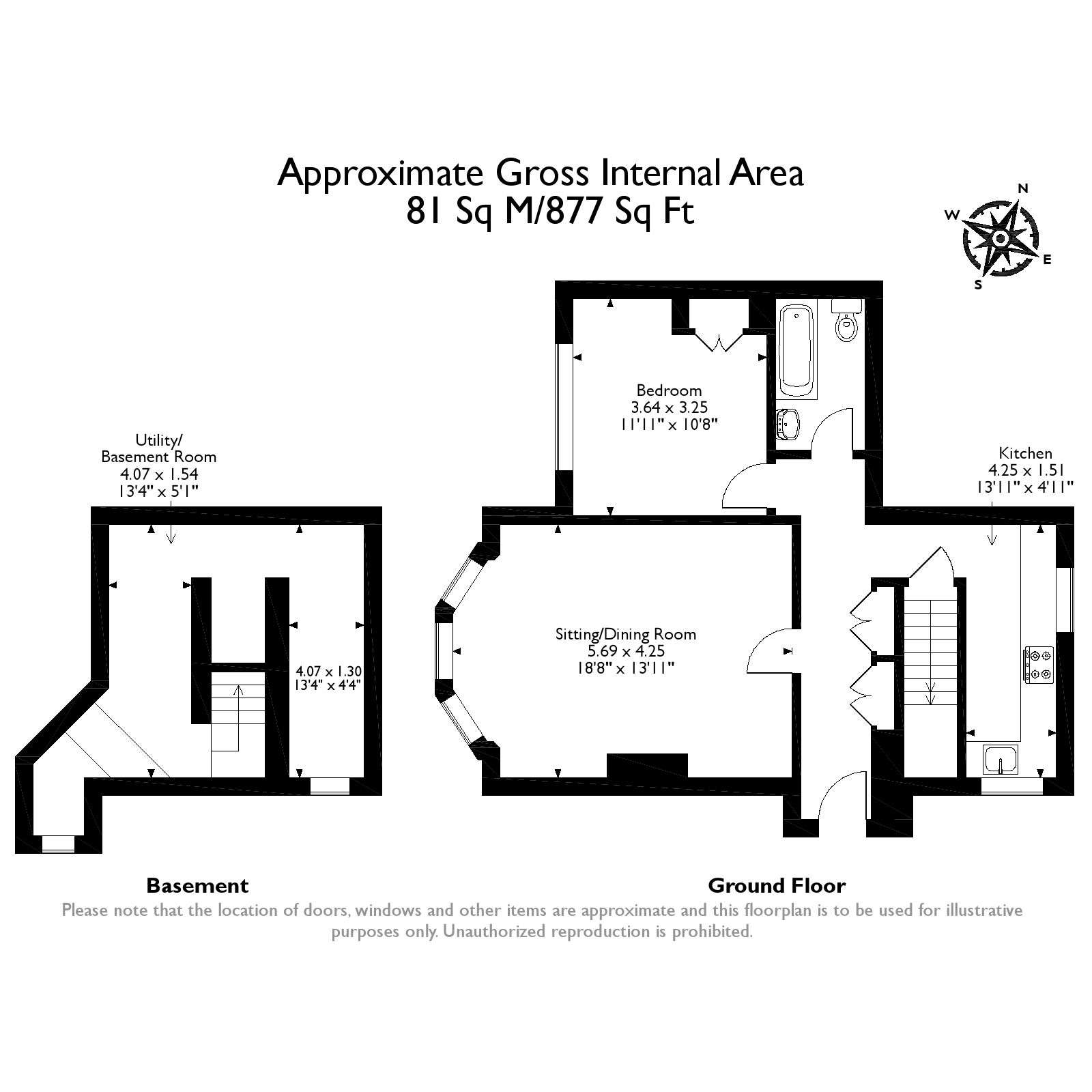 1 Bedrooms Flat for sale in Cargate Avenue, Aldershot GU11