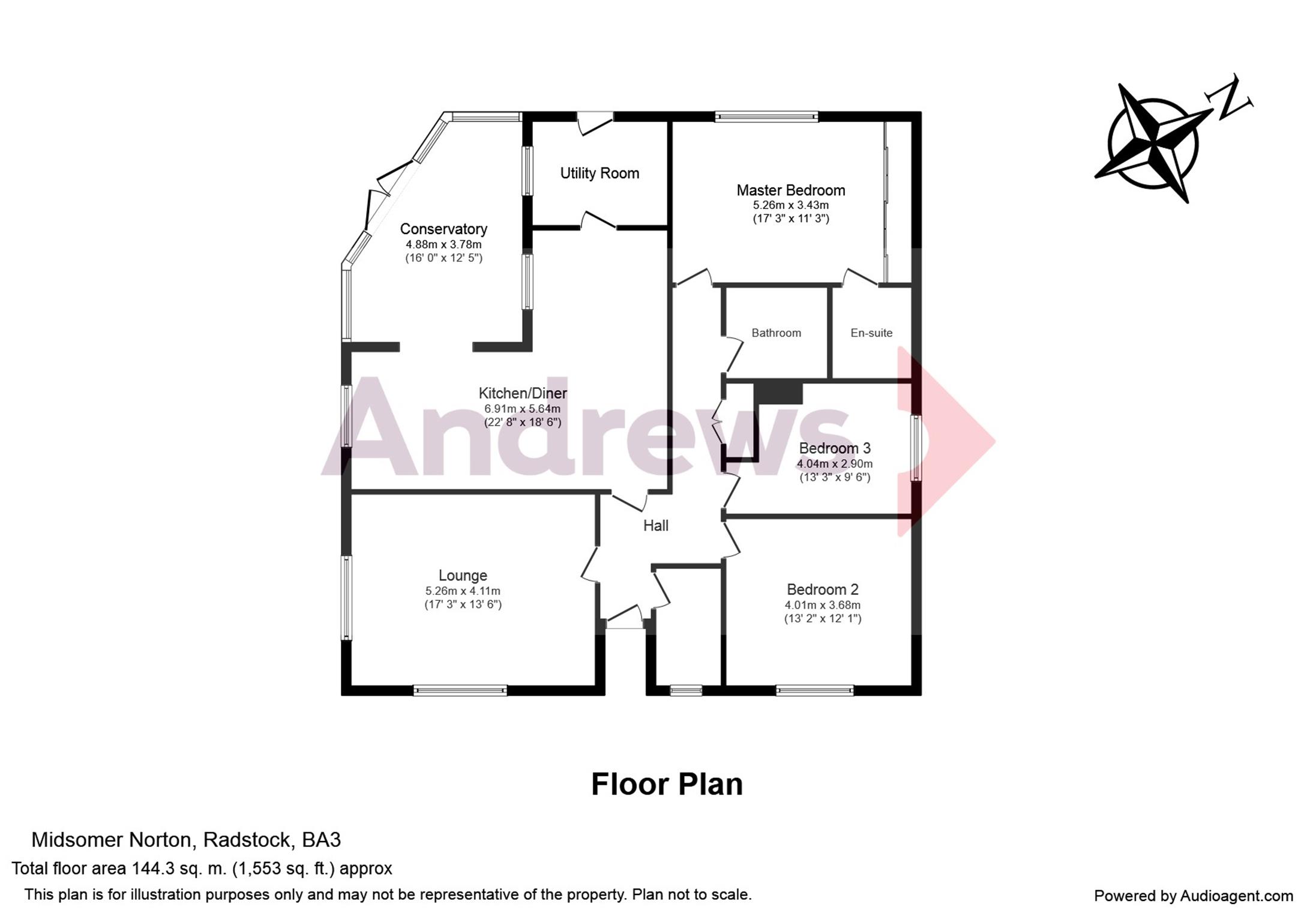 3 Bedrooms Detached bungalow for sale in Coxwynne Close, Midsomer Norton BA3