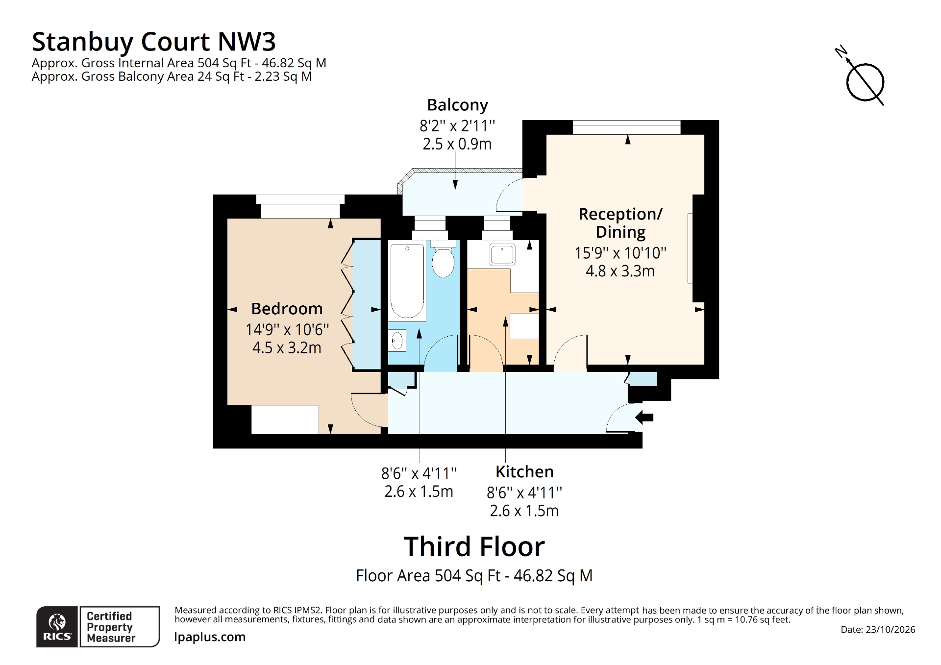 Haverstock Hill, London floorplan