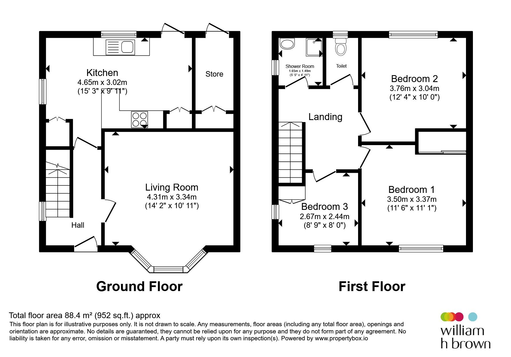 11, Western Avenue, Market Harborough floorplan