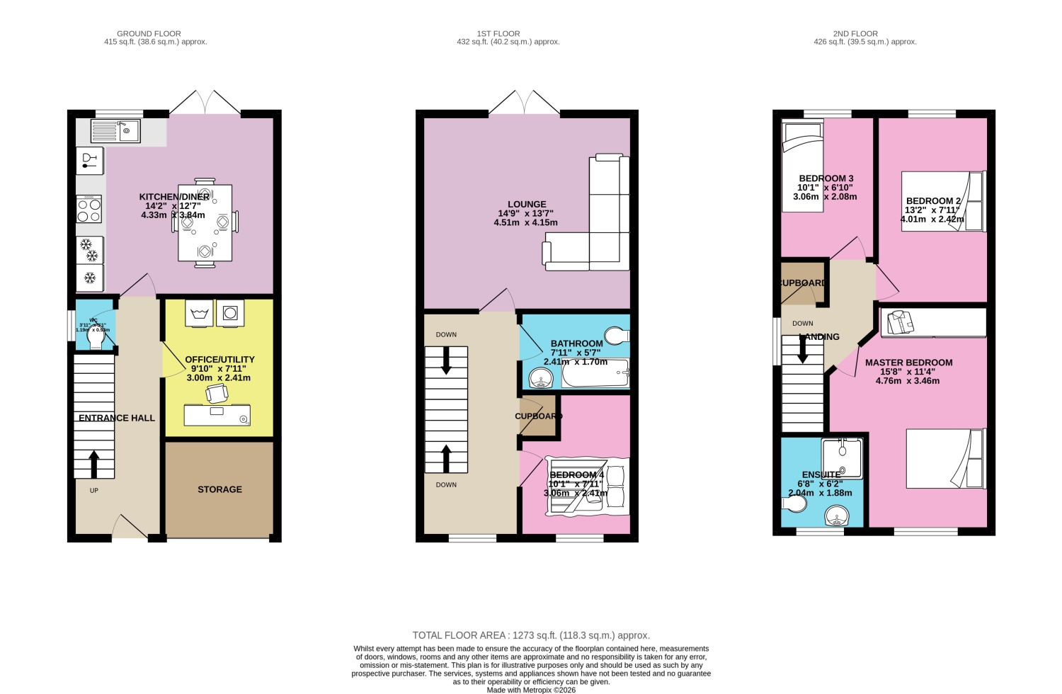 27, Newhall Gardens, Bradford floorplan