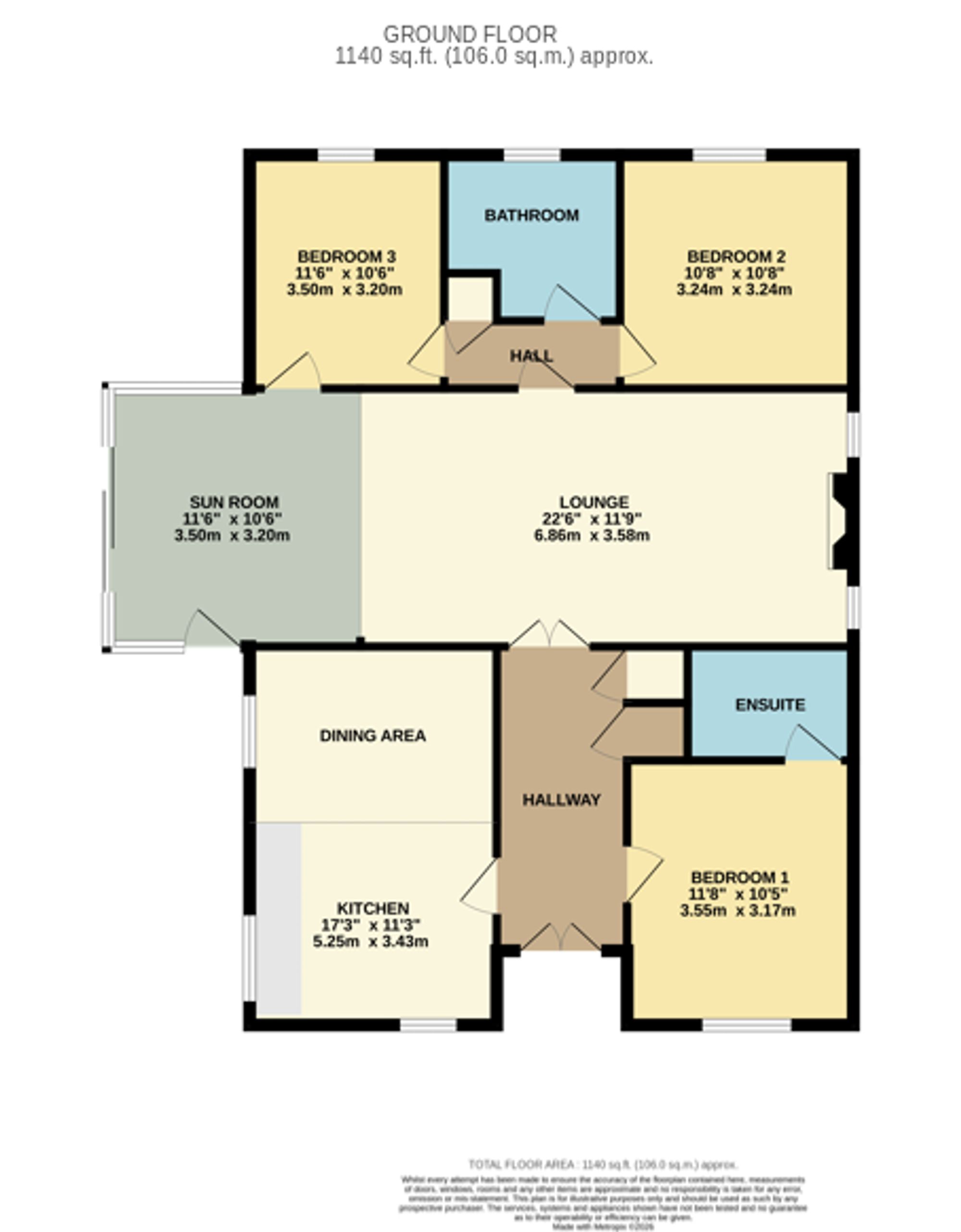 48 Grange Park Road, Bolton floorplan