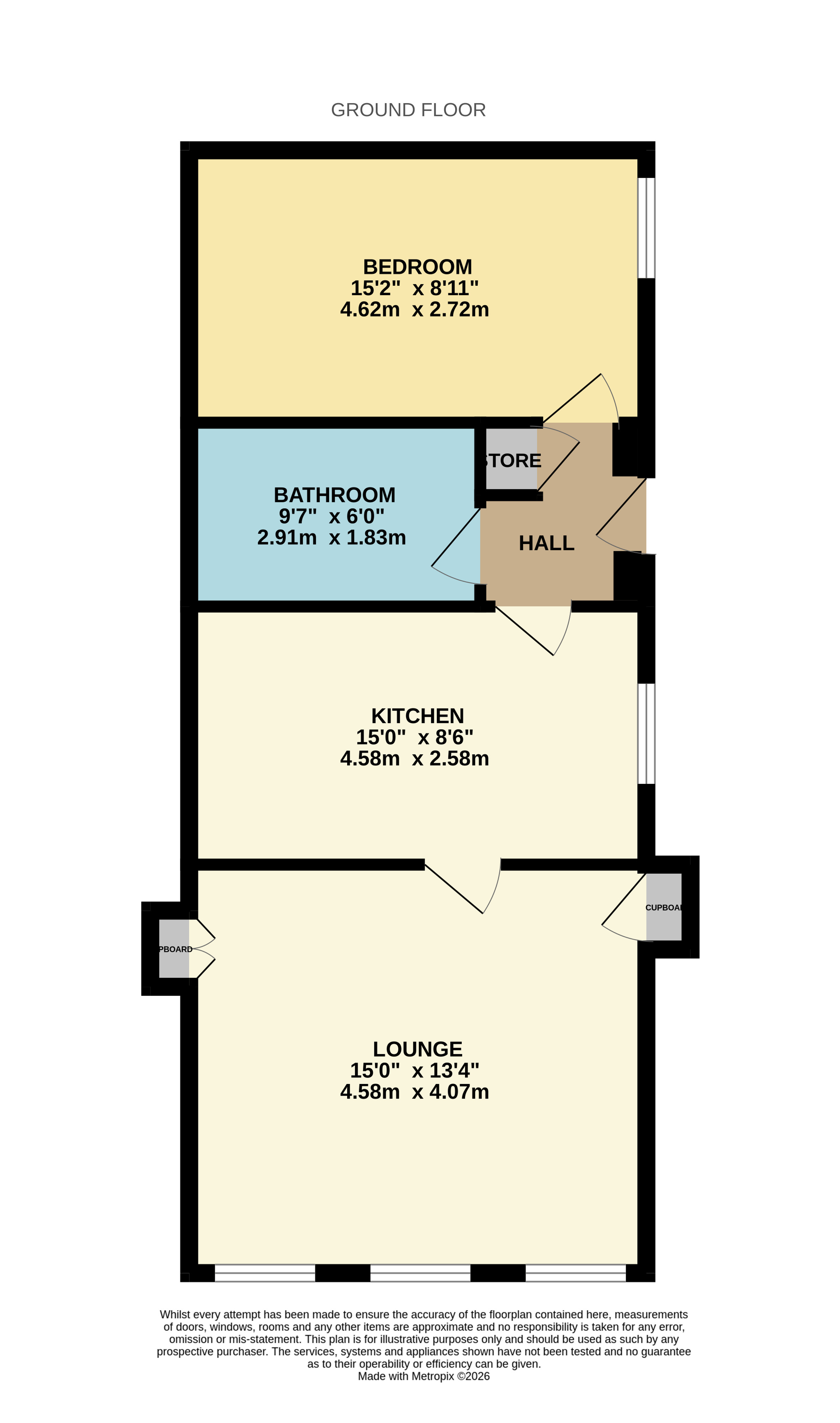 157, High Street, Leven floorplan