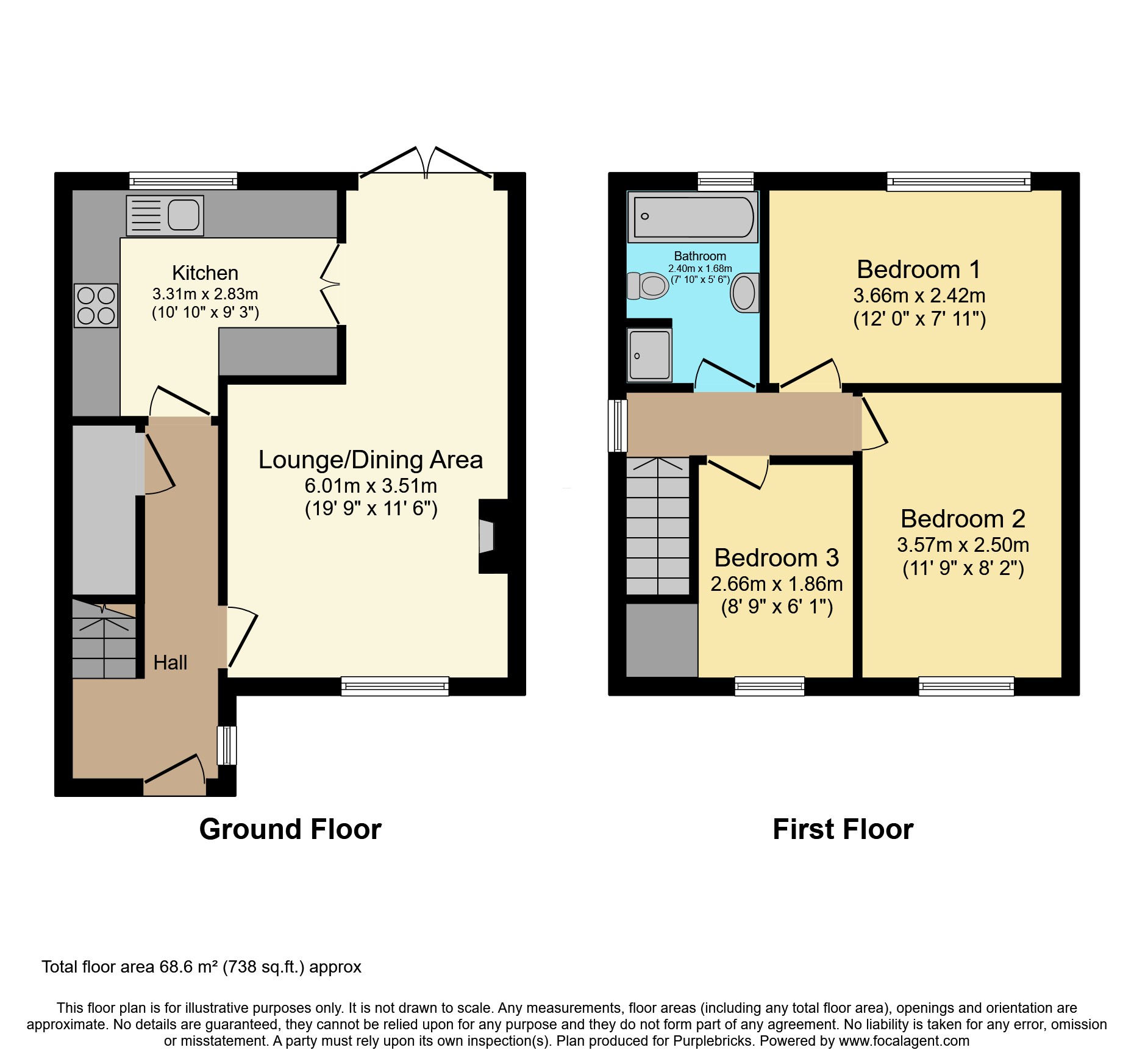 4, Balmoral Way, Gateshead floorplan