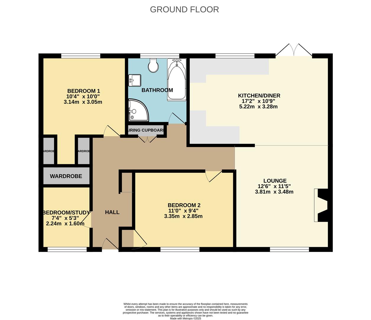 1, Glebe Close, Basingstoke floorplan
