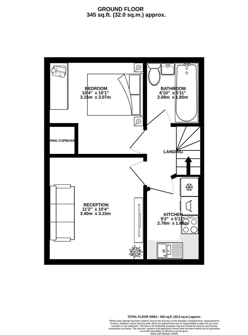 Buckhurst Avenue, Carshalton floorplan