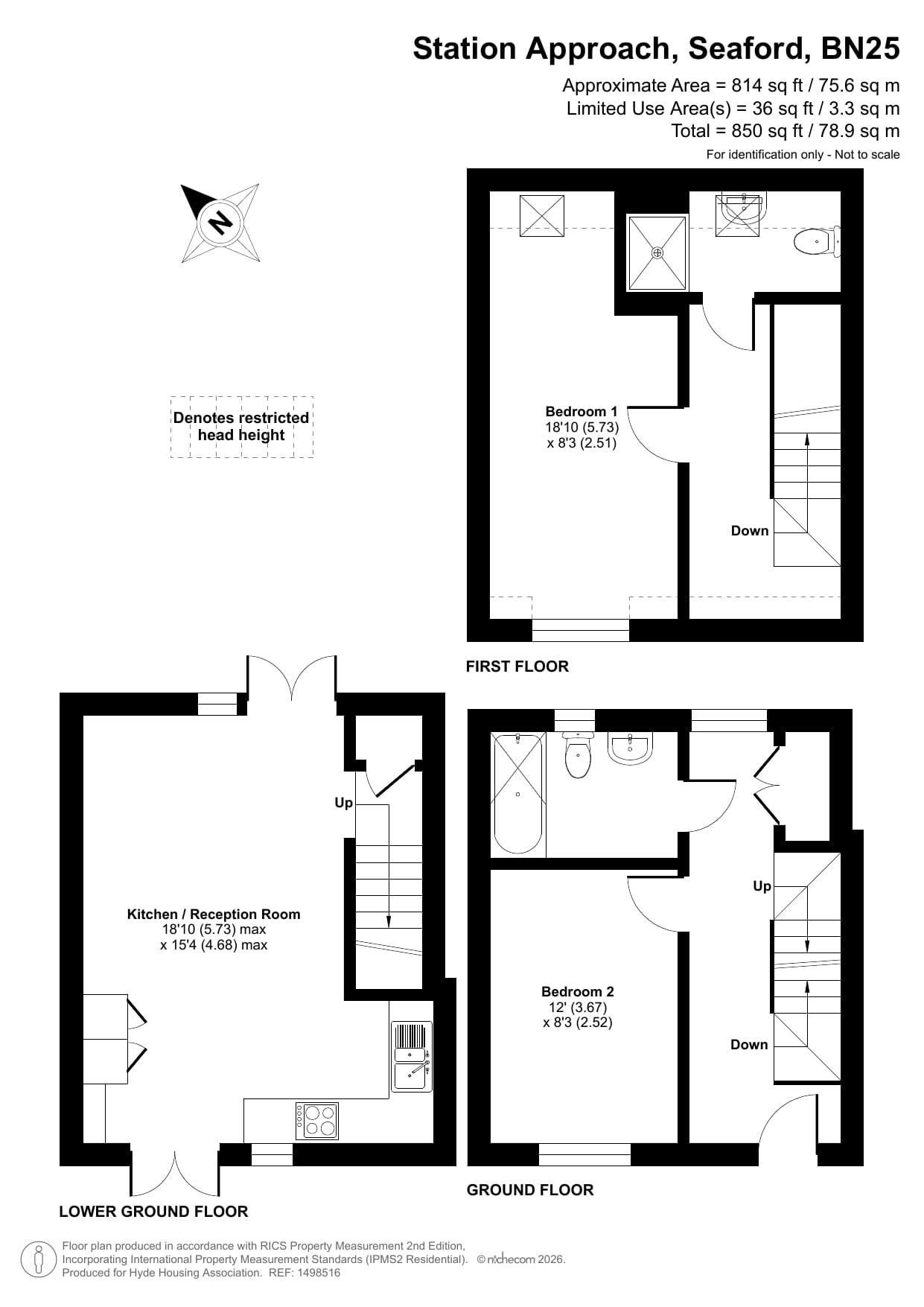 19/Martello Place, 7 Station Approach, Seaford floorplan