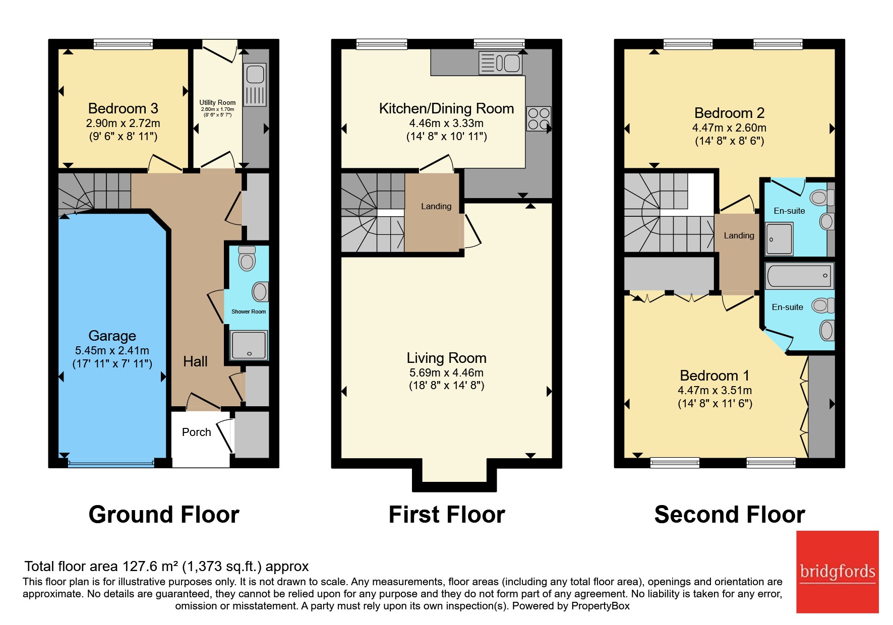 21, Marion Drive, Knutsford floorplan