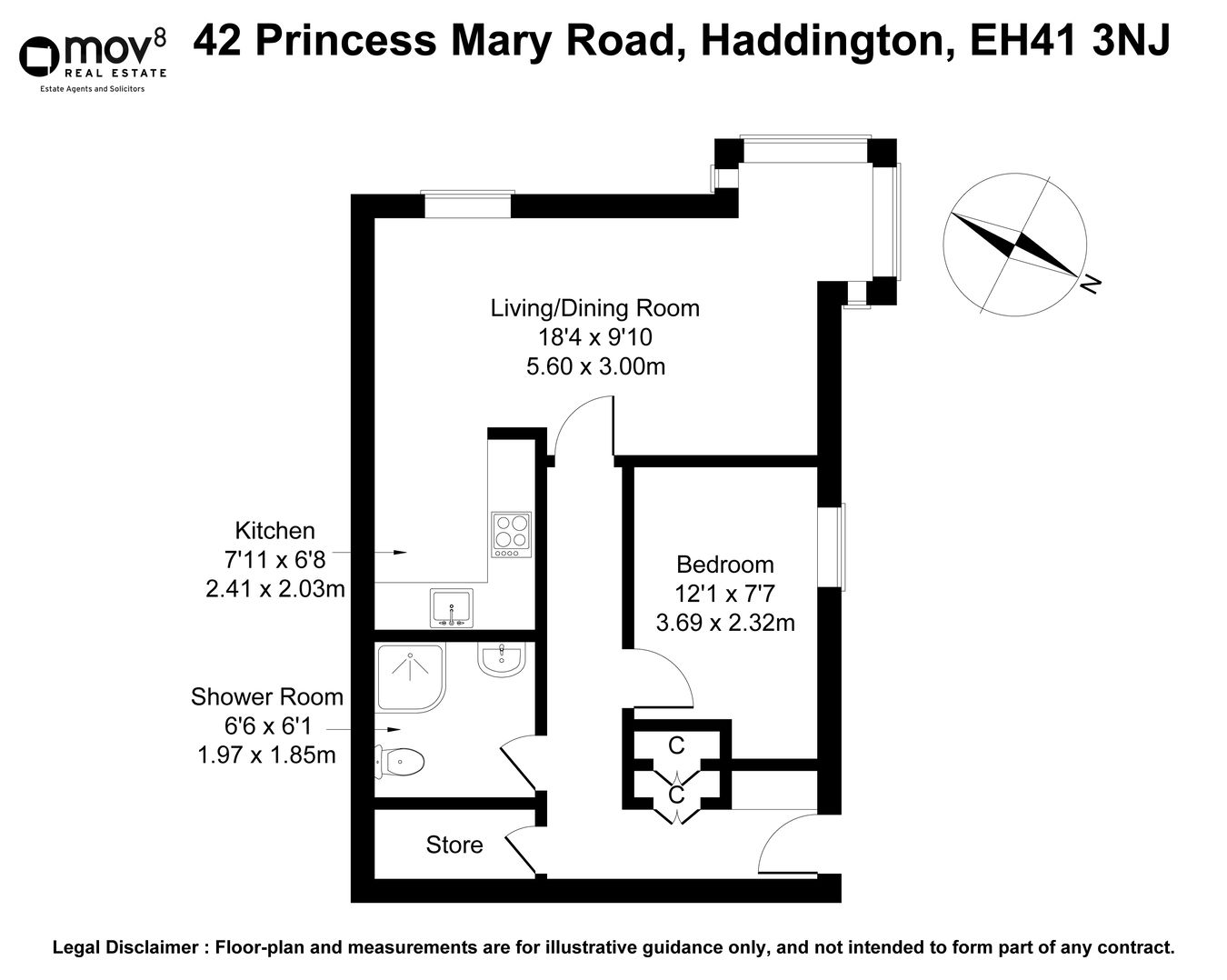 42, Princess Mary Road, Haddington floorplan
