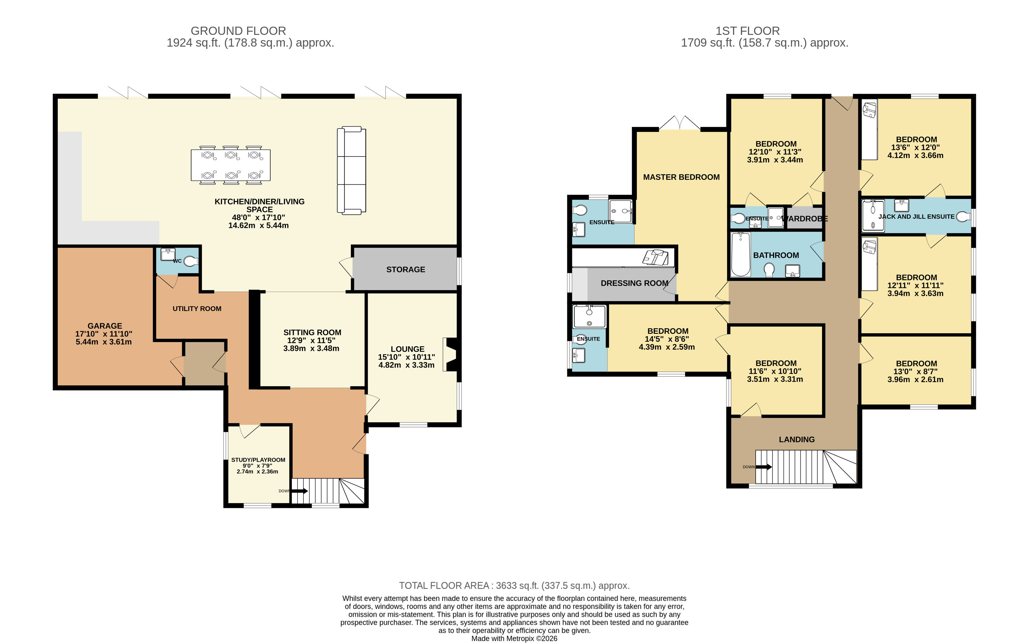 93, Lincoln Road, Branston floorplan