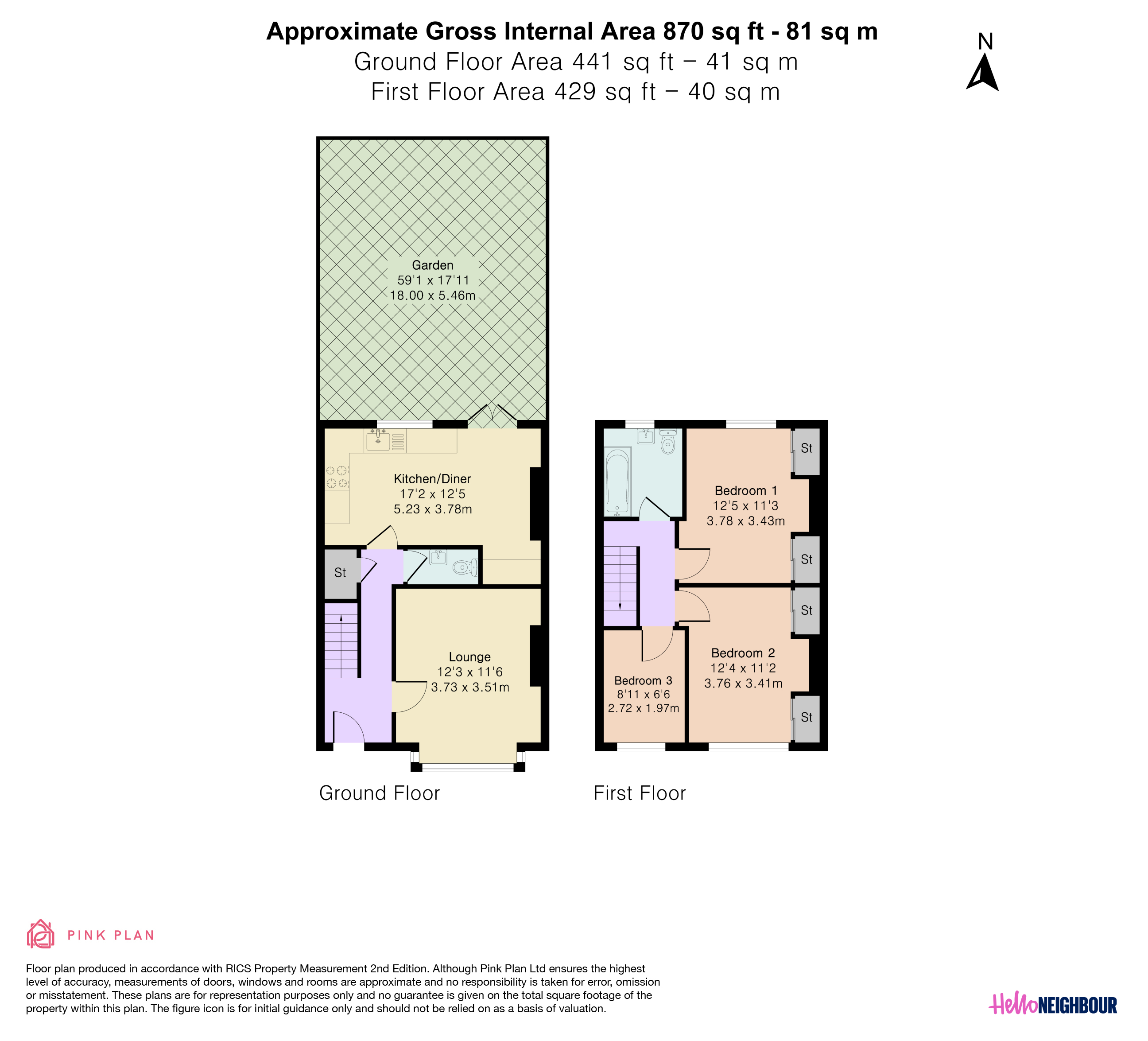 45, McLeod Road, London floorplan