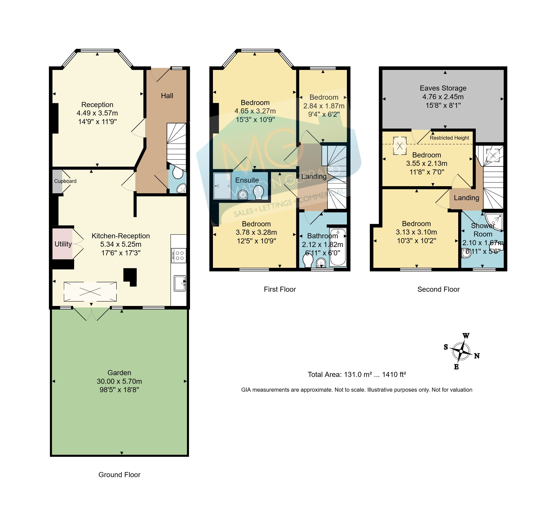 40, Lankaster Gardens, London floorplan