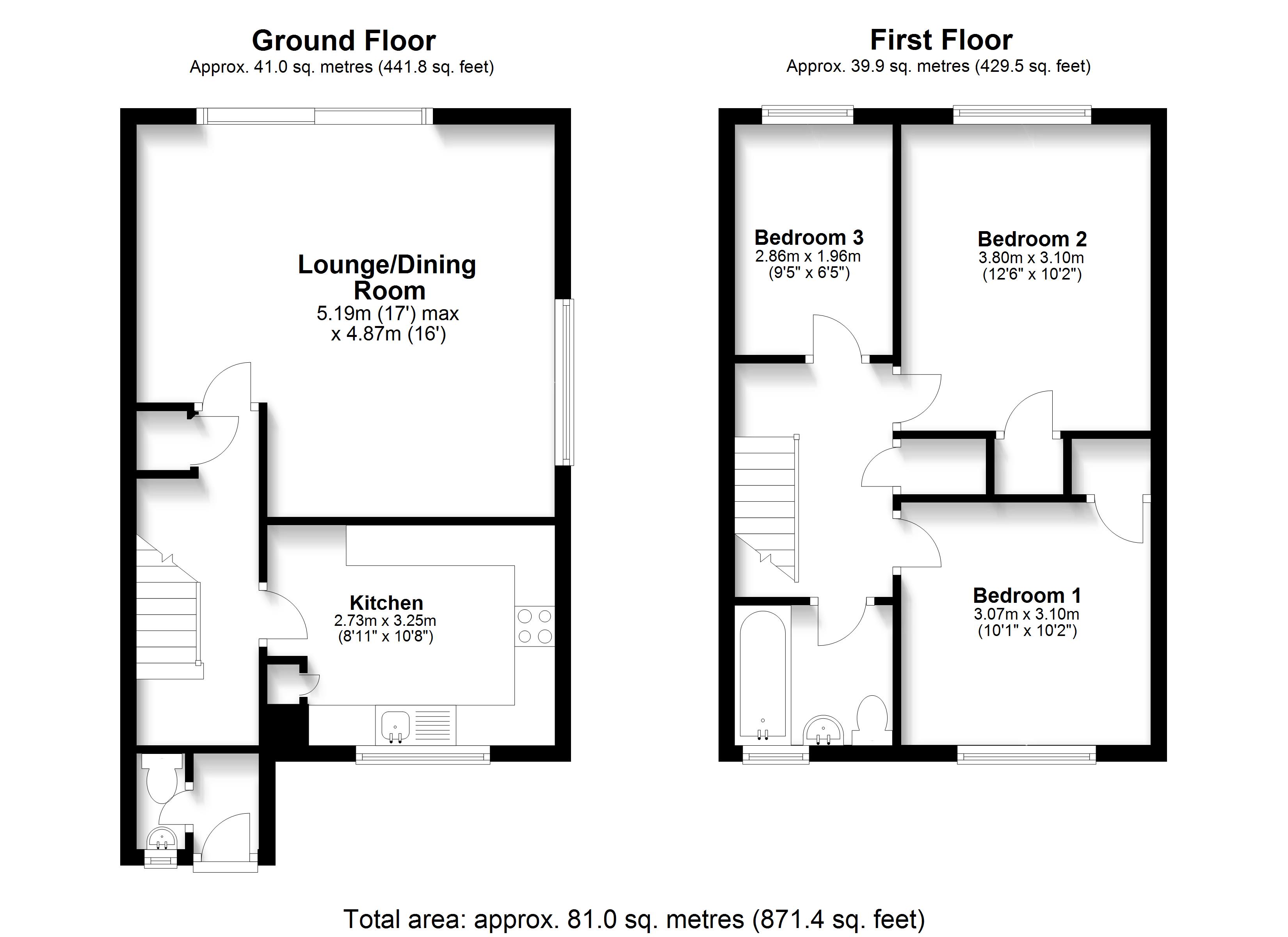 8, Lime Close, Chichester floorplan