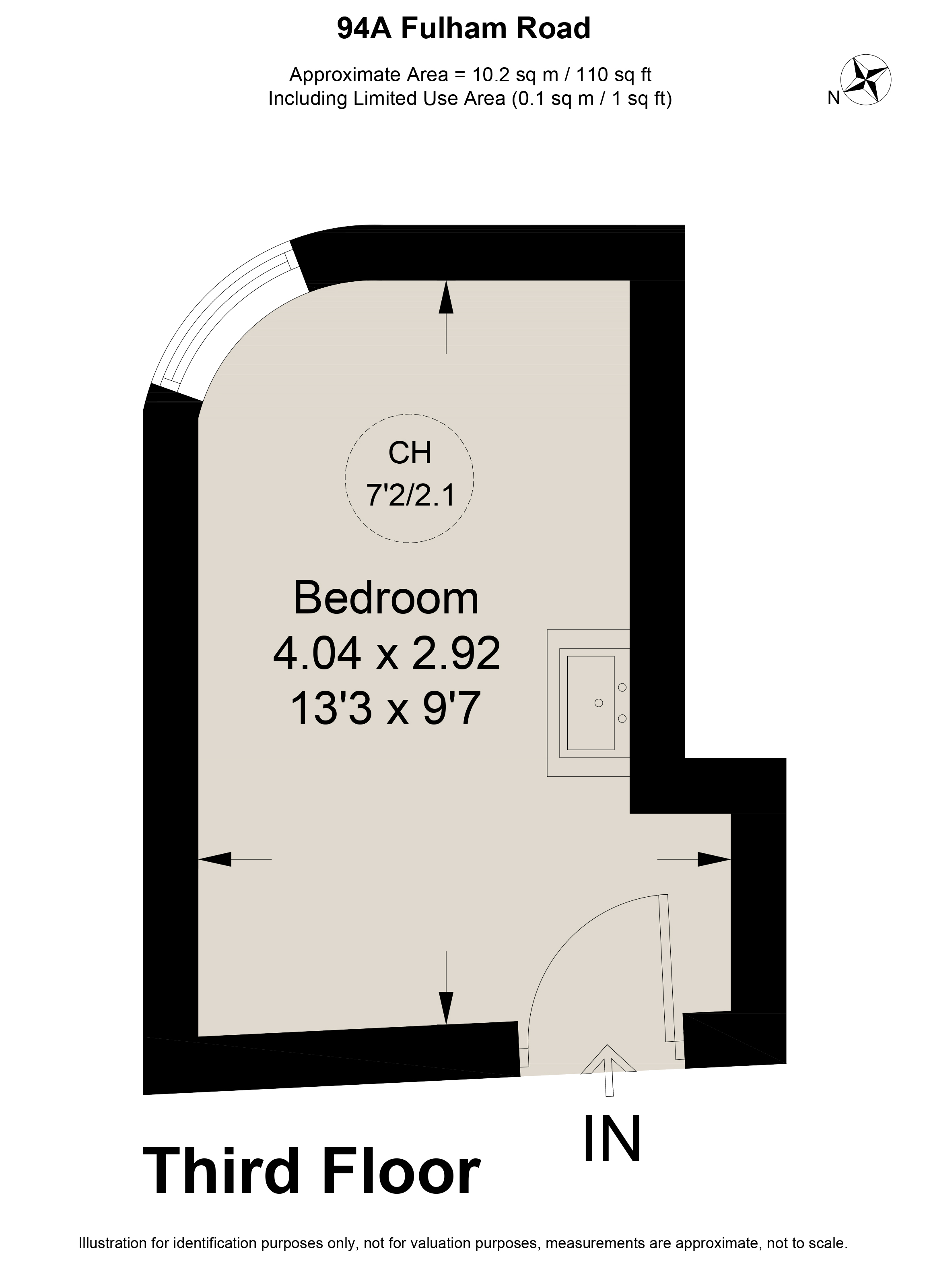 Weldon, 94A, Fulham Road, London floorplan