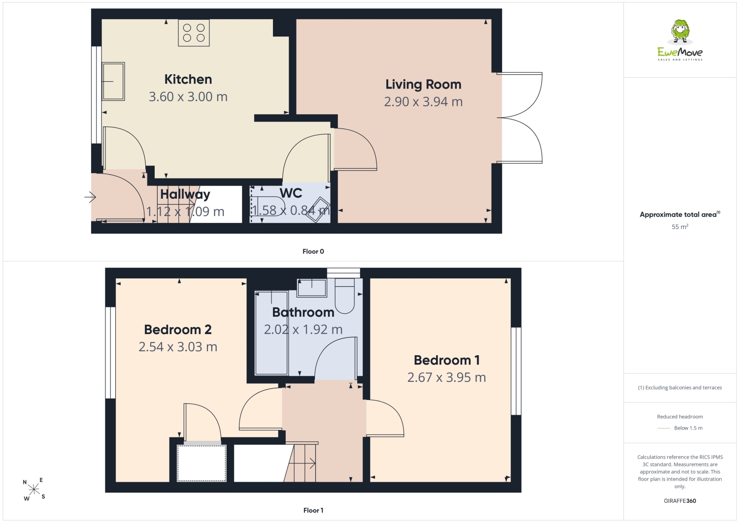 12, BOBBIN WAY, WAKEFIELD floorplan