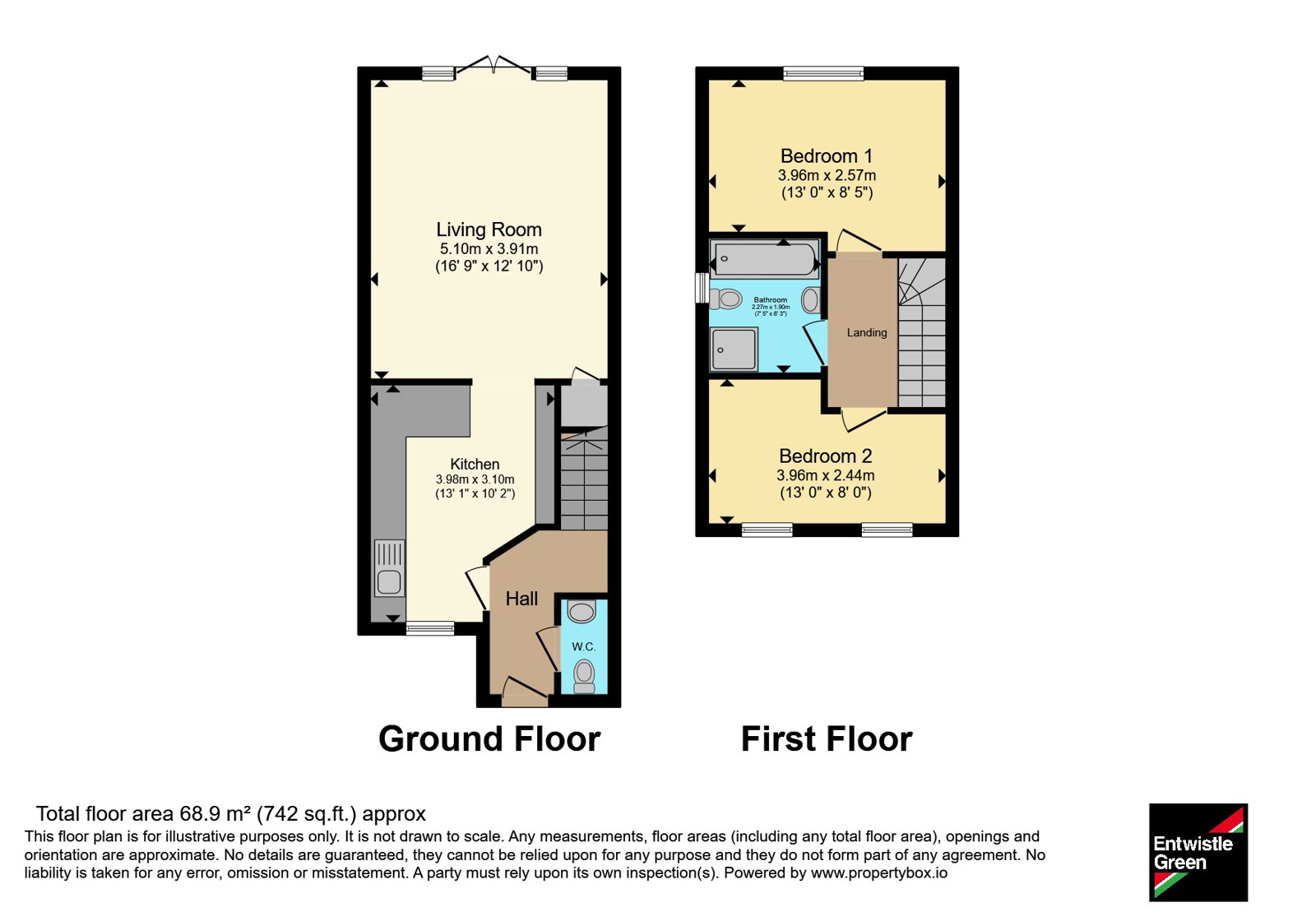 22, Goshawk Drive, Merseyside floorplan