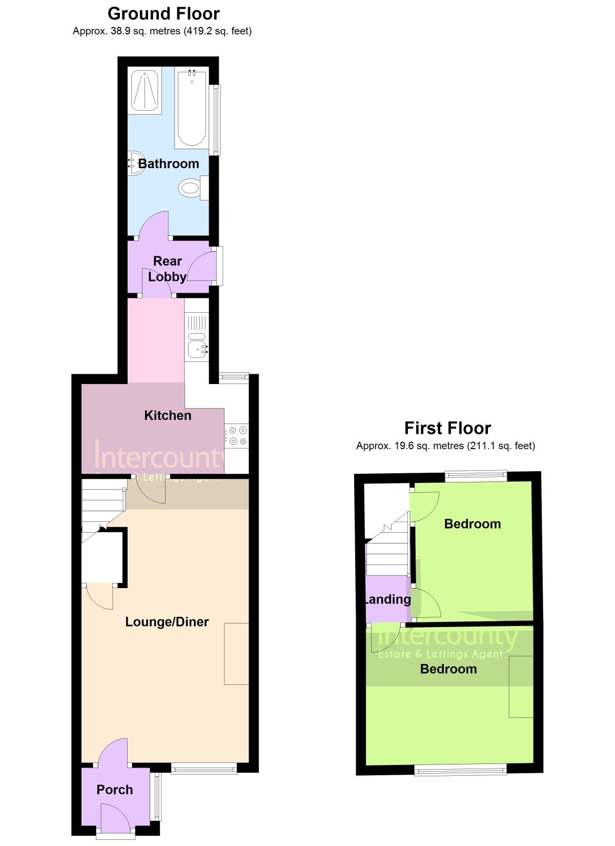 2 Bedrooms Terraced house for sale in Broadfield Road, Takeley, Bishop's Stortford CM22