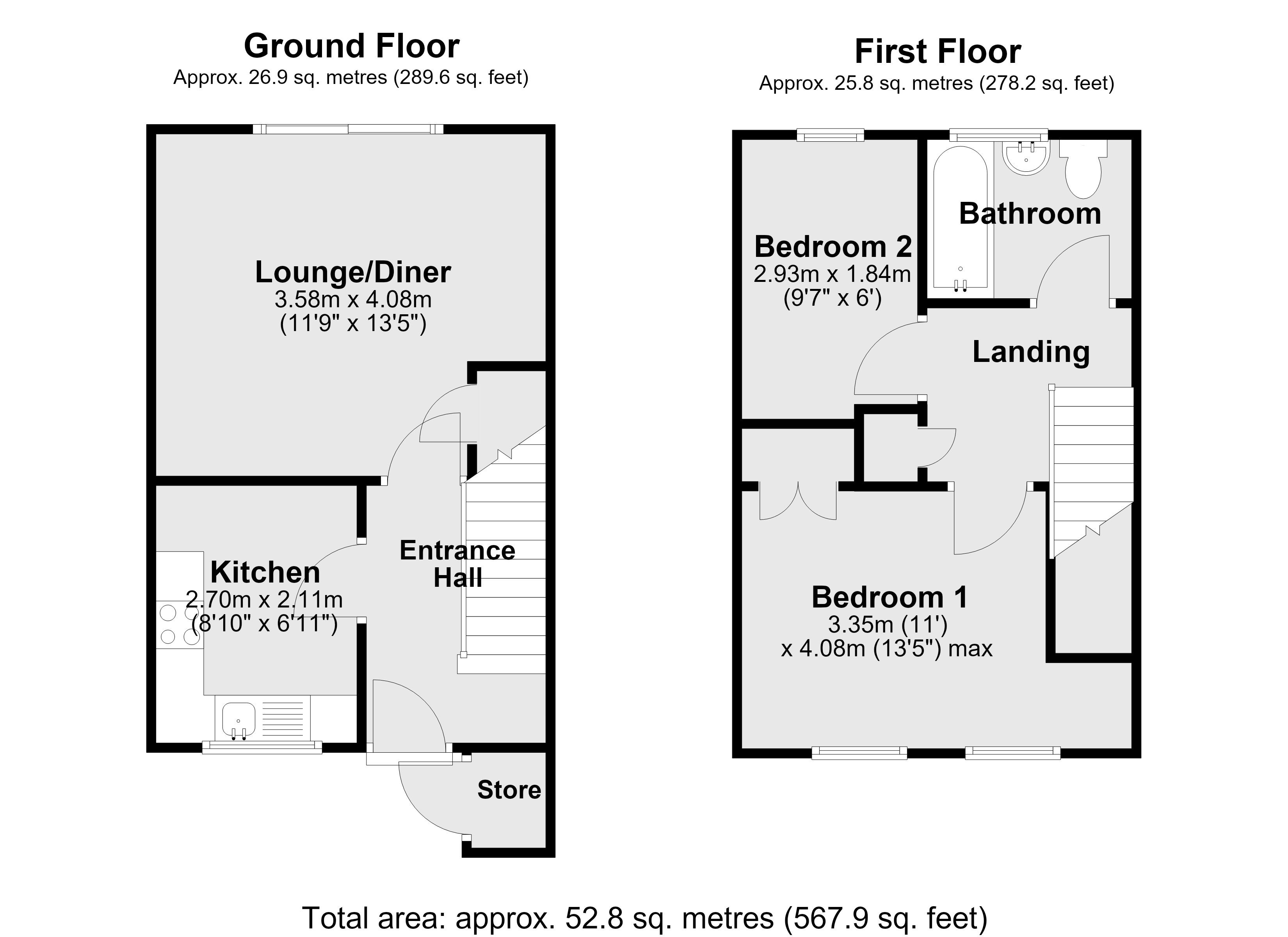 7, Maiden Court, Lincoln floorplan