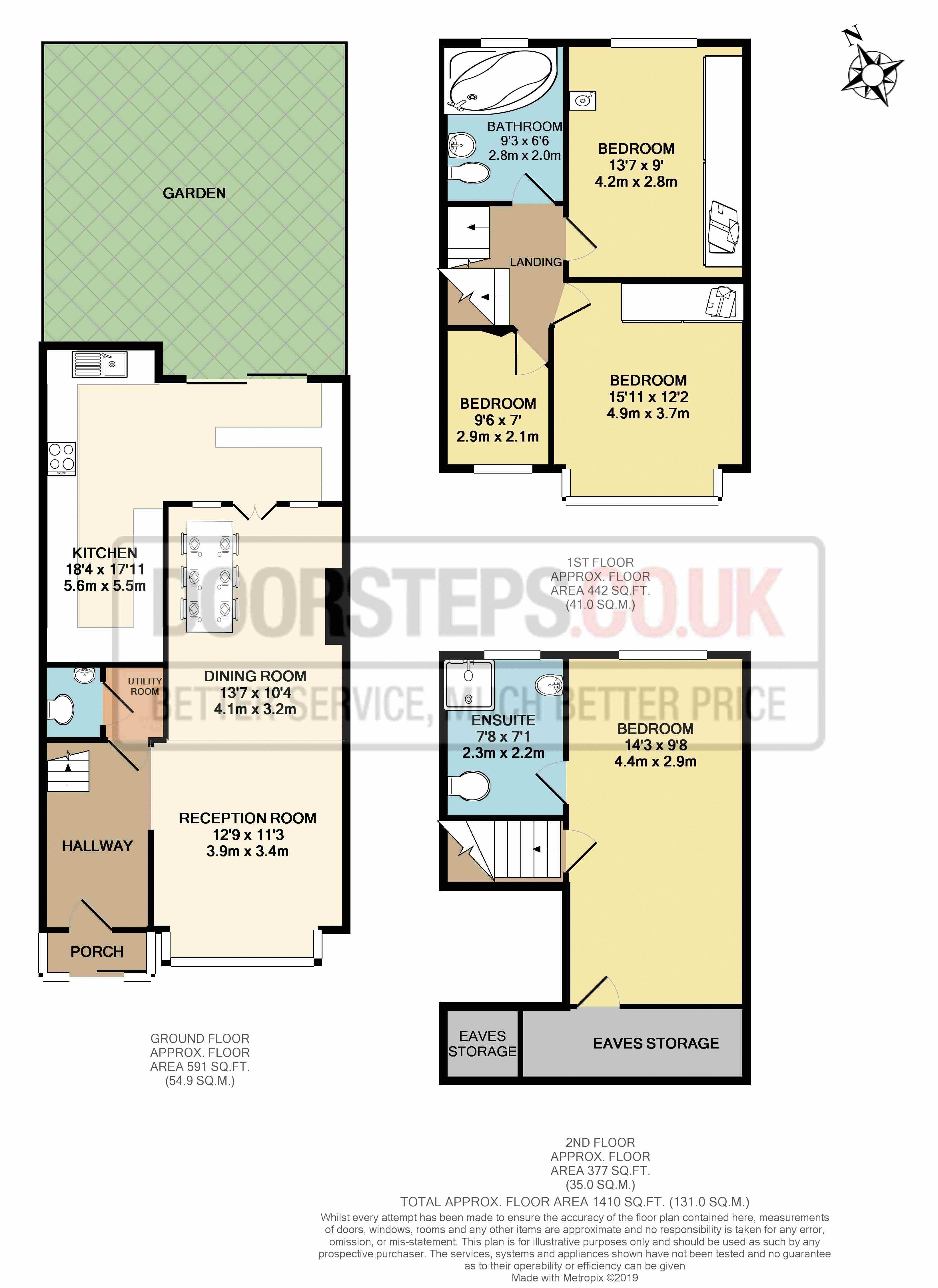 4 Bedrooms Terraced house for sale in Grasmere Avenue, Wembley HA9