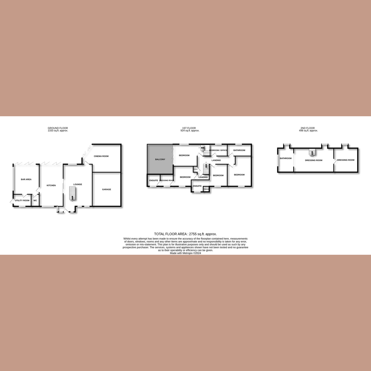 63, Homestead Gardens, Hadleigh floorplan
