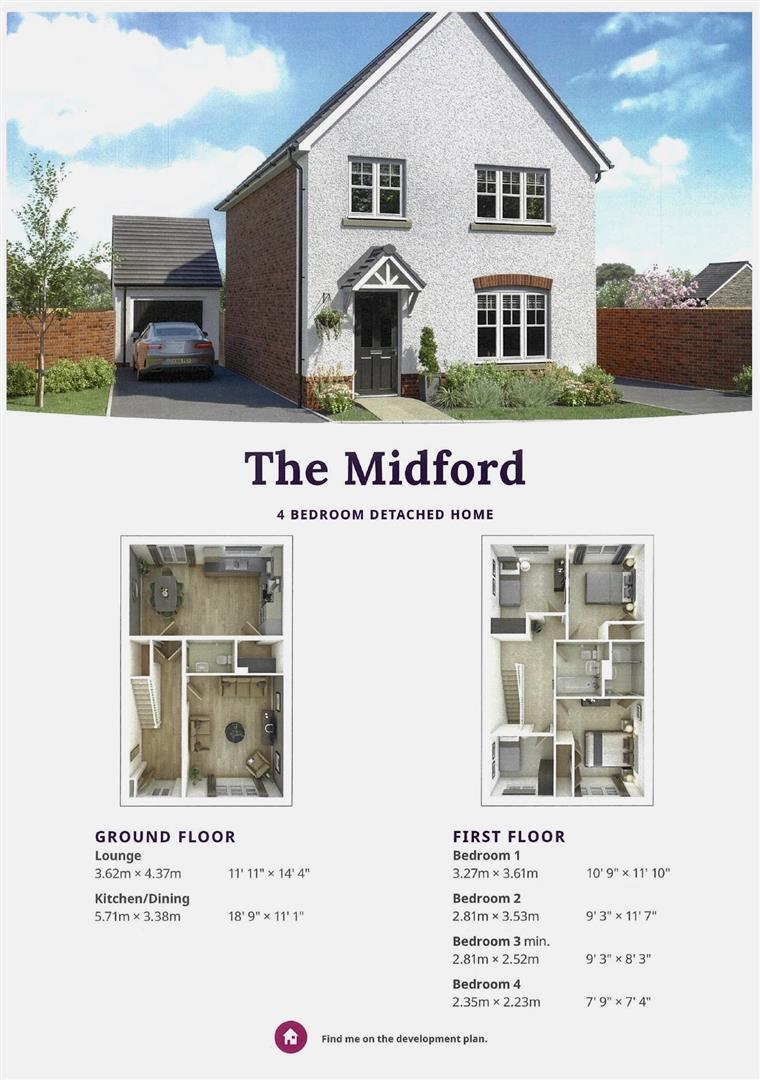 Plot 27, Elgar Place, Off Canon Pyon Road, Hereford floorplan