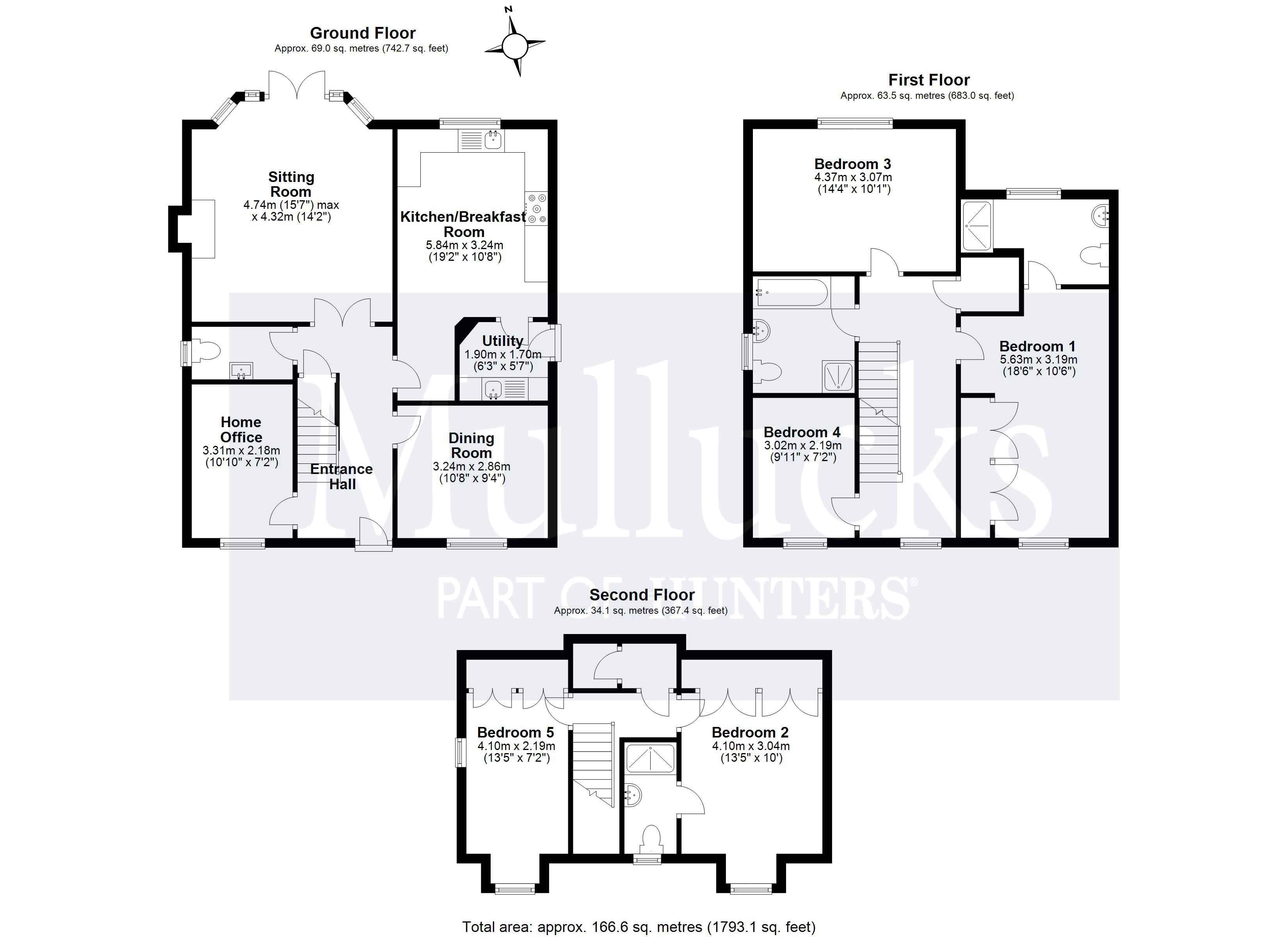 5 Bedrooms Detached house for sale in The Coppice, Villiers-Sur-Marne Avenue, Bishop's Stortford, Hertfordshire CM23