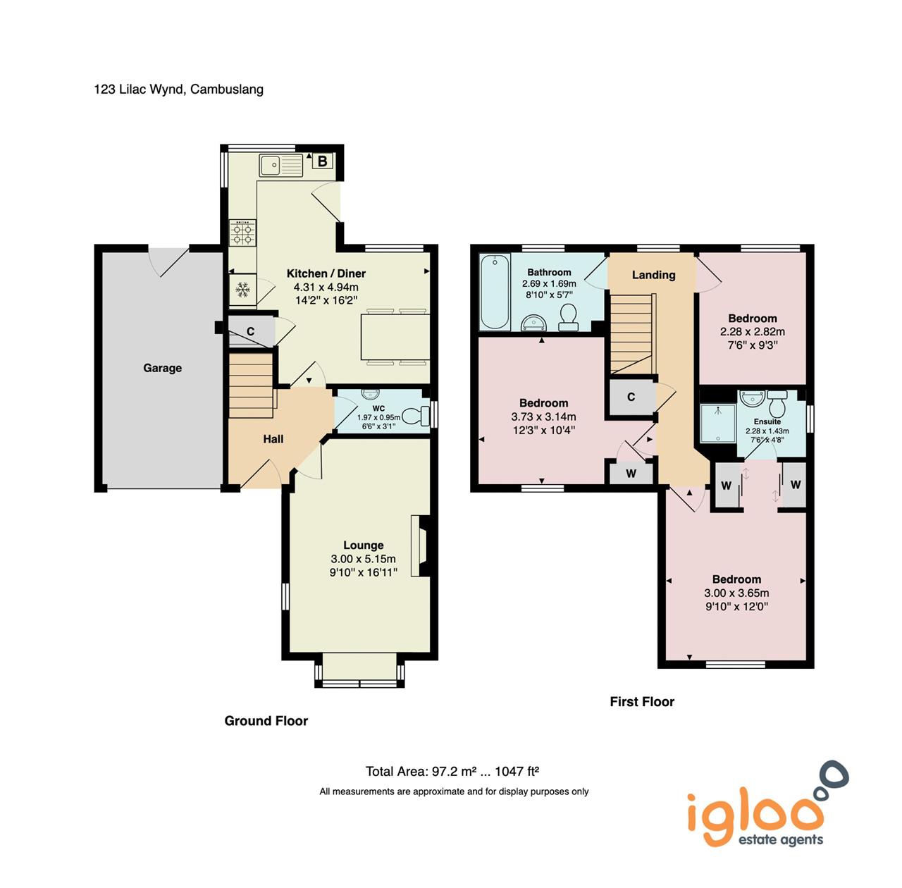 123, Lilac Wynd, Cambuslang floorplan