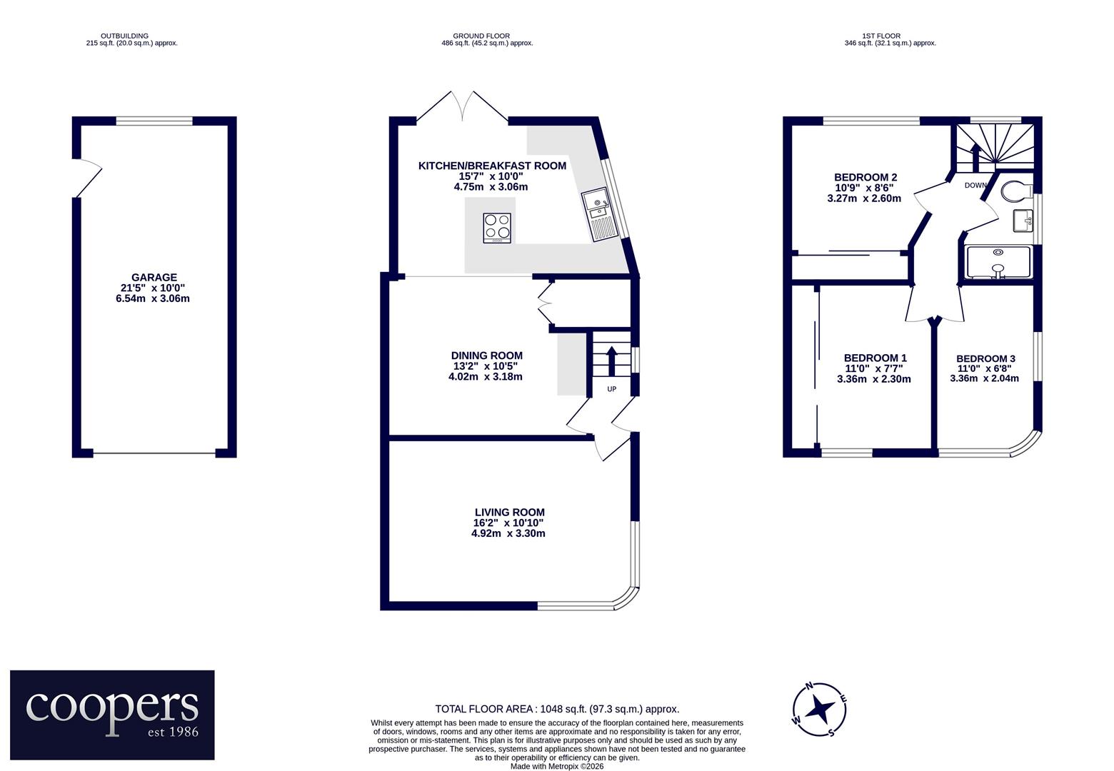 10, Chaucer Avenue, Hayes floorplan