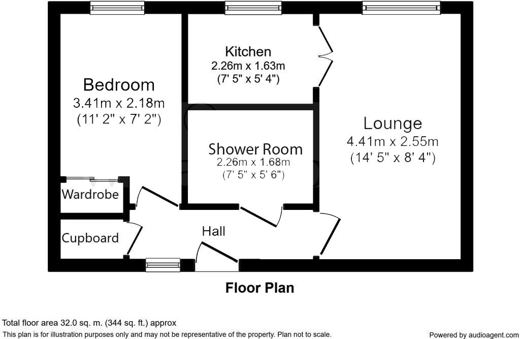 28, Benstede Court, Hoddesdon floorplan