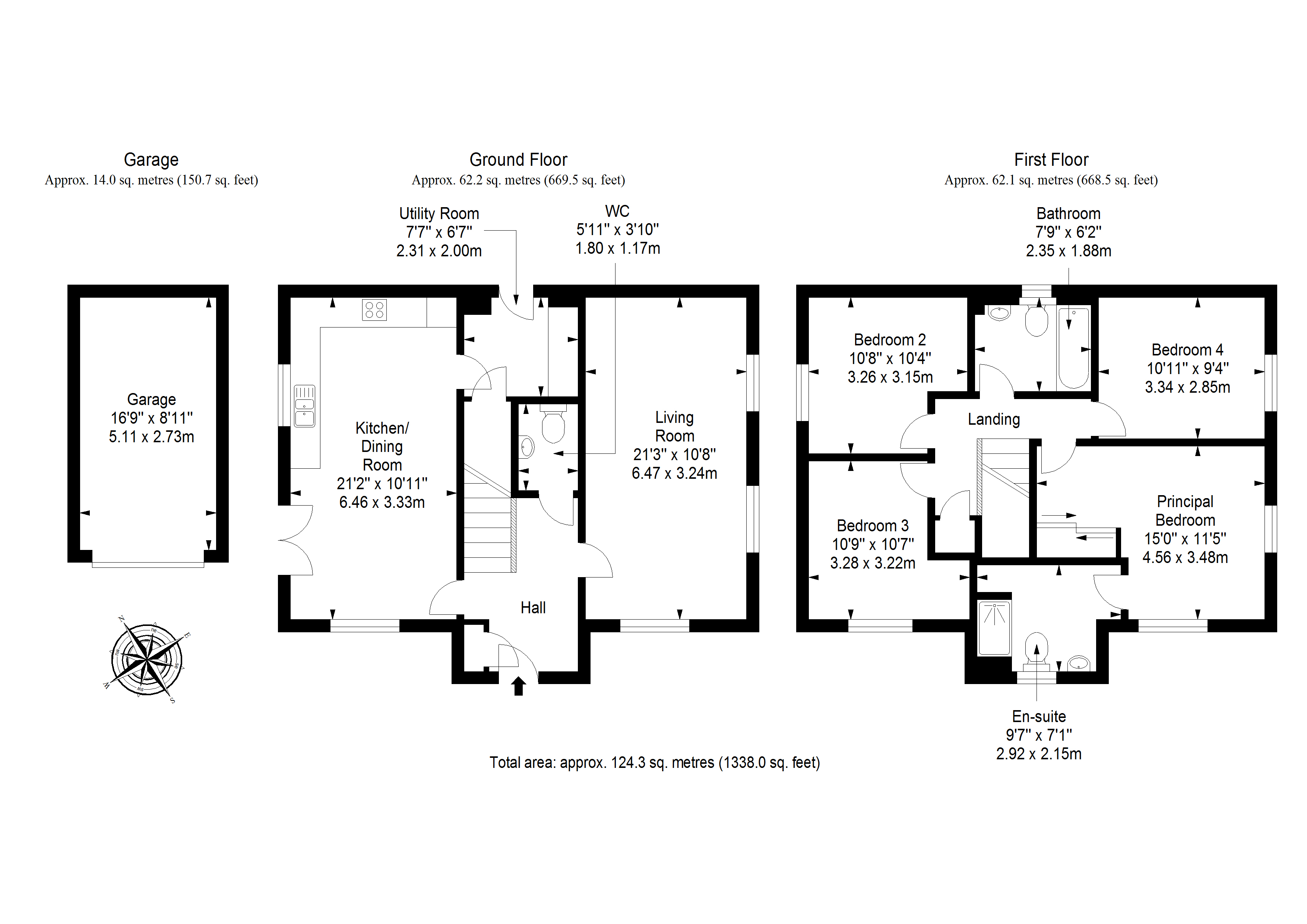 33, Ormond Avenue, Wallyford floorplan