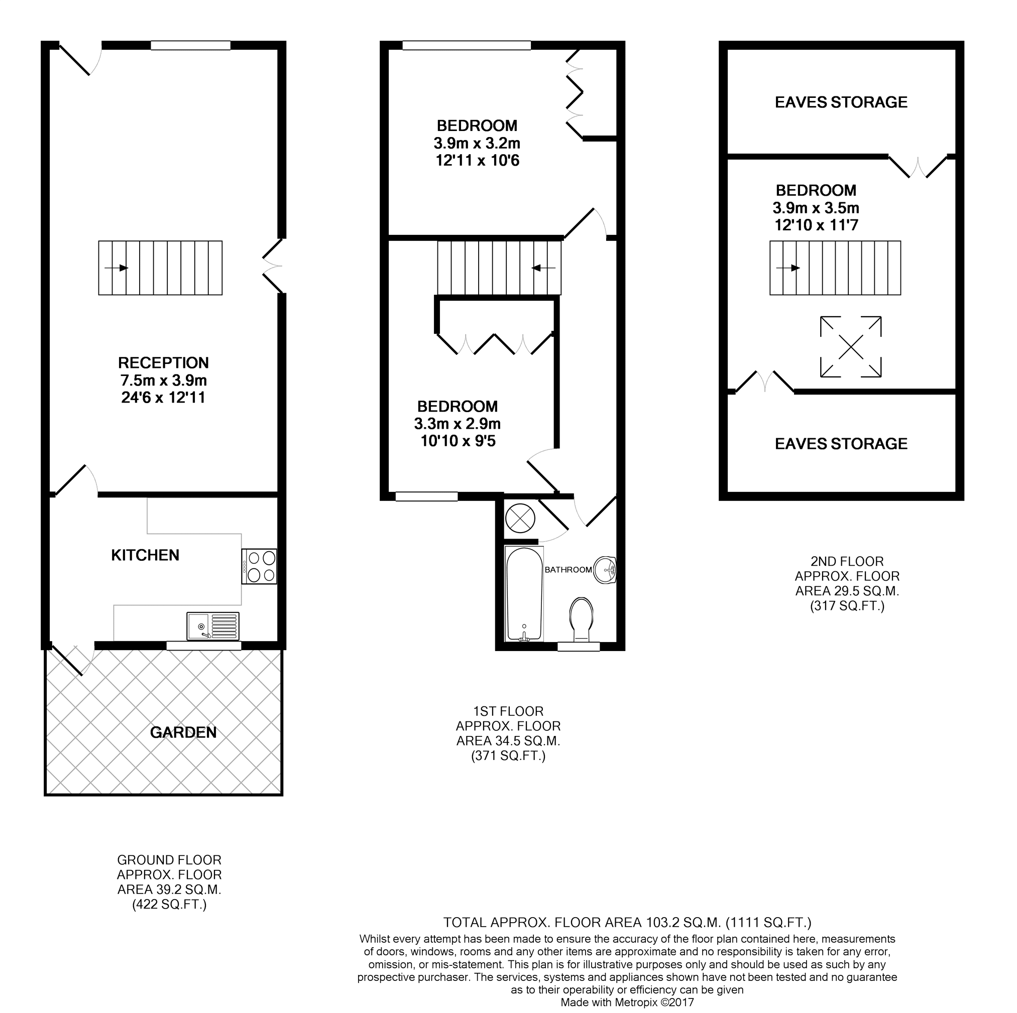 3 Bedrooms Terraced house to rent in Mountfield Road, Ealing W5