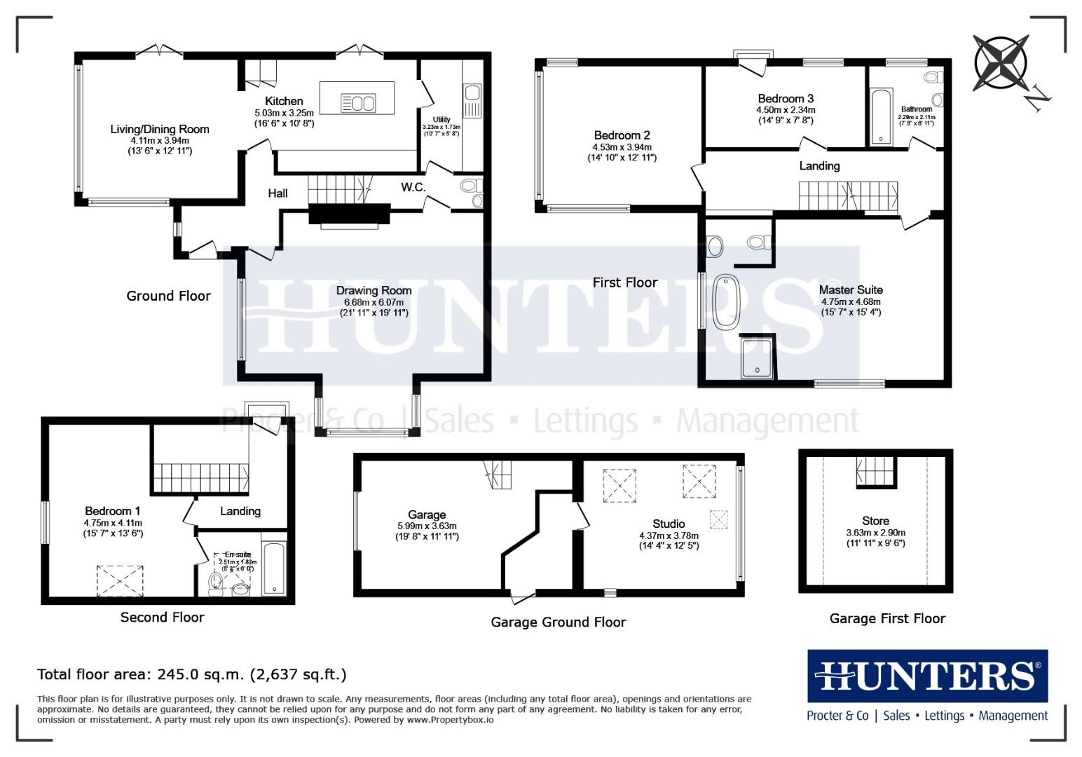 Green Head House, Marton Road, Gargrave floorplan