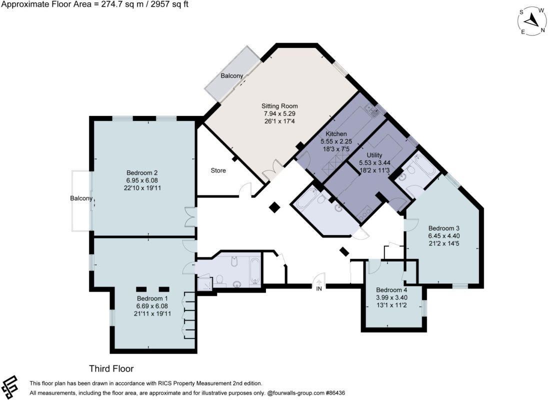 55, The Quay, Poole floorplan