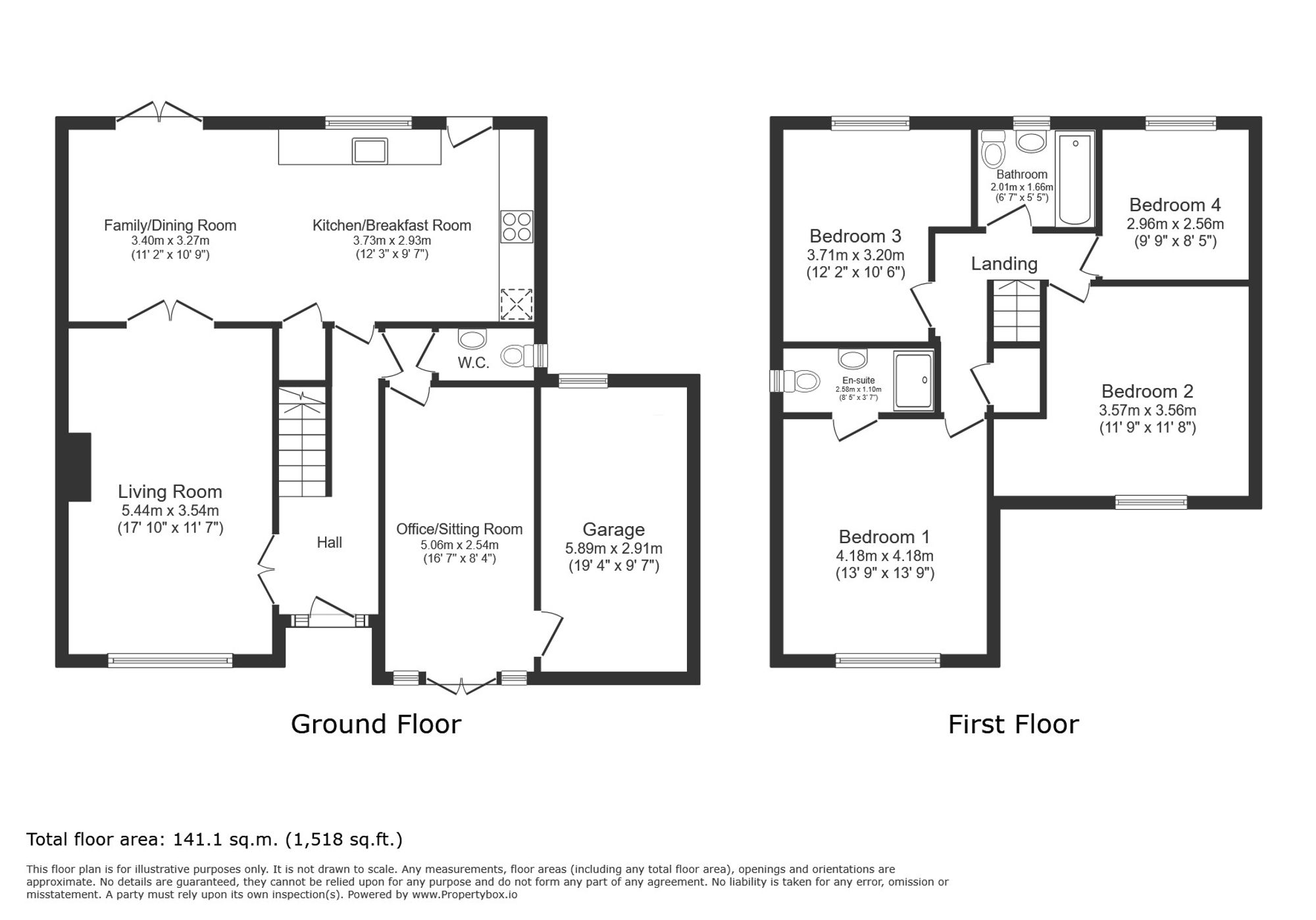 Hesketh Road, Colwyn Bay floorplan