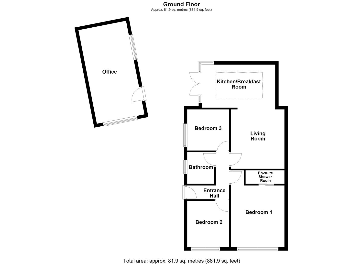 5, Fernlea Close, Wakefield floorplan