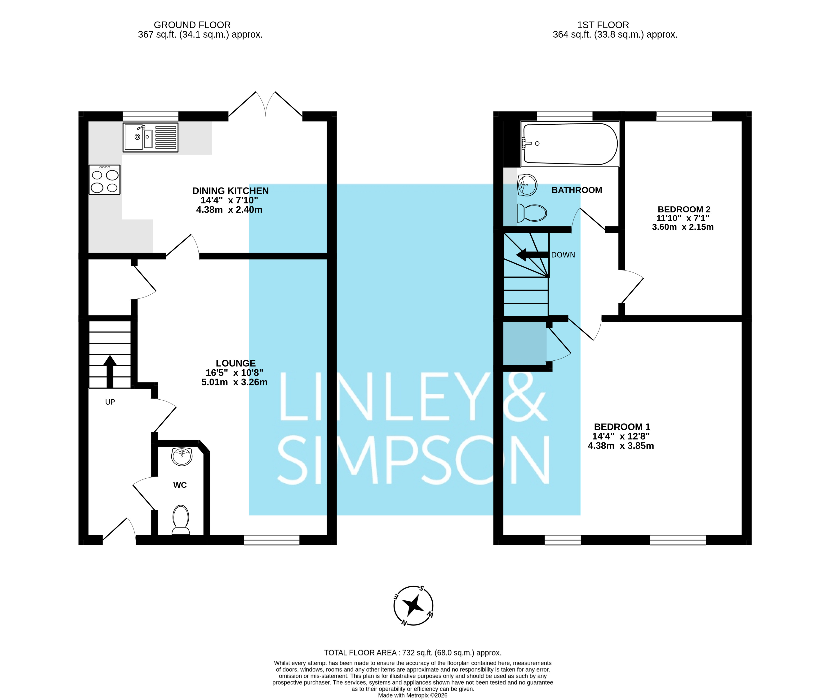 19, Risedale Drive, Fulford floorplan