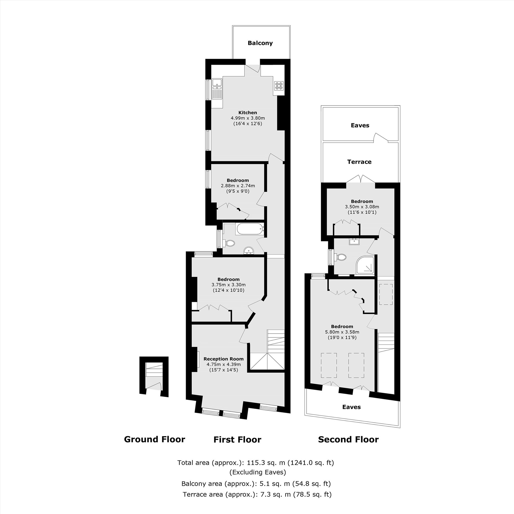 6, Lessingham Avenue, London floorplan