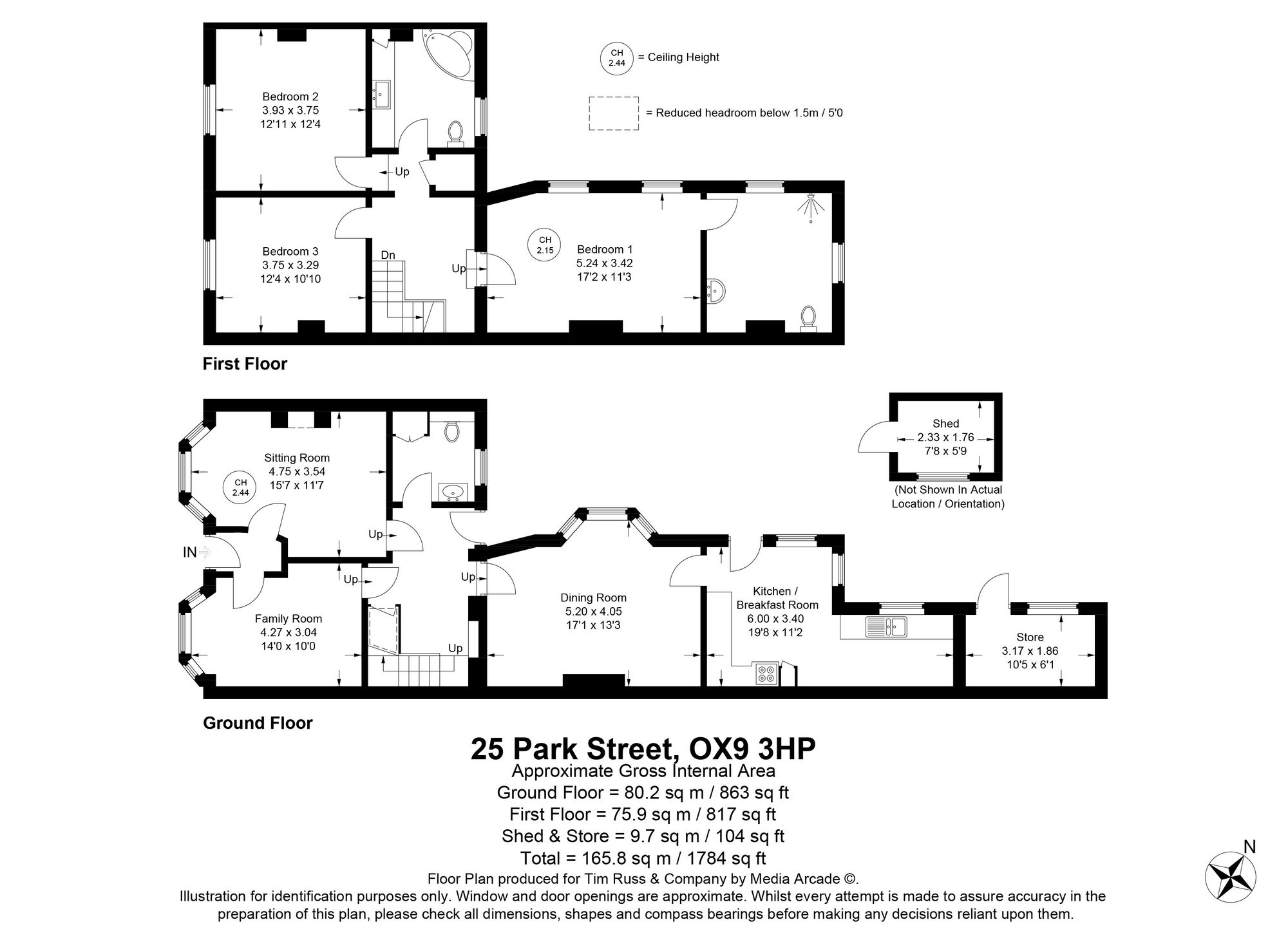25 Park Street, Thame floorplan