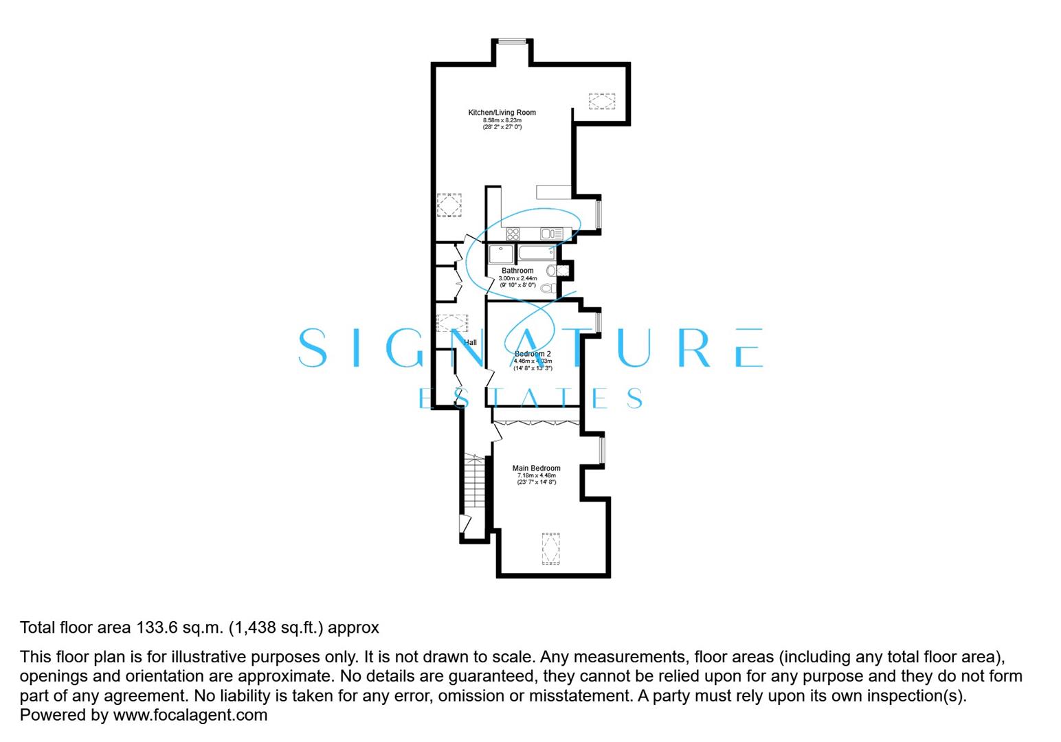 Winton Approach, Croxley Green, Rickmansworth WD3, 2 bedroom flat for