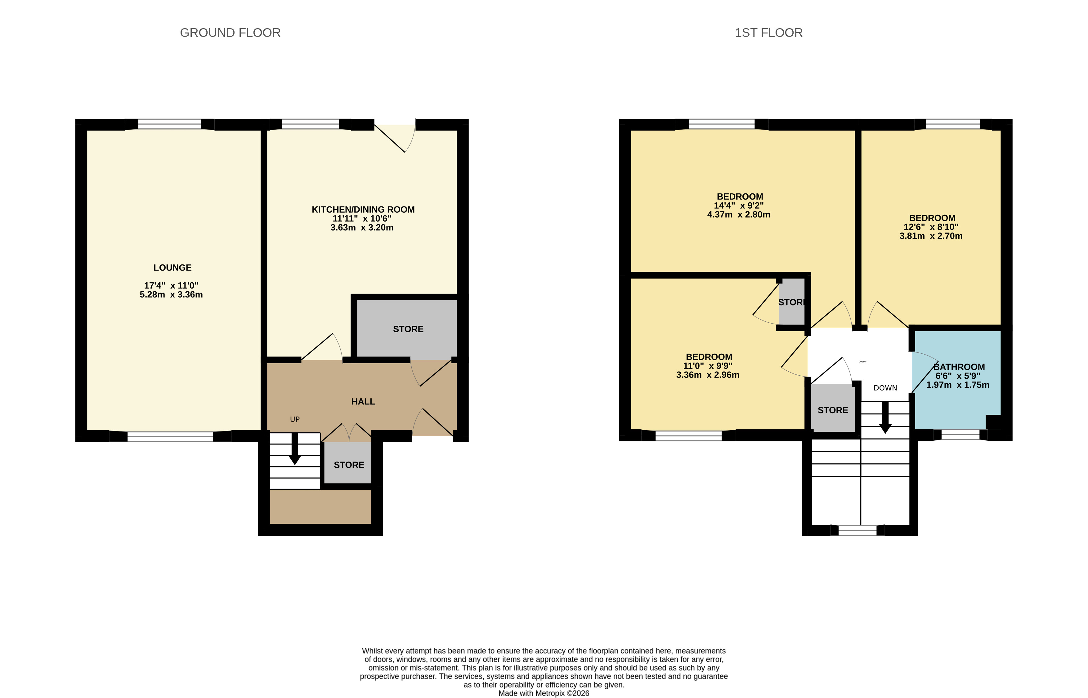 23, Greengates, Fife floorplan