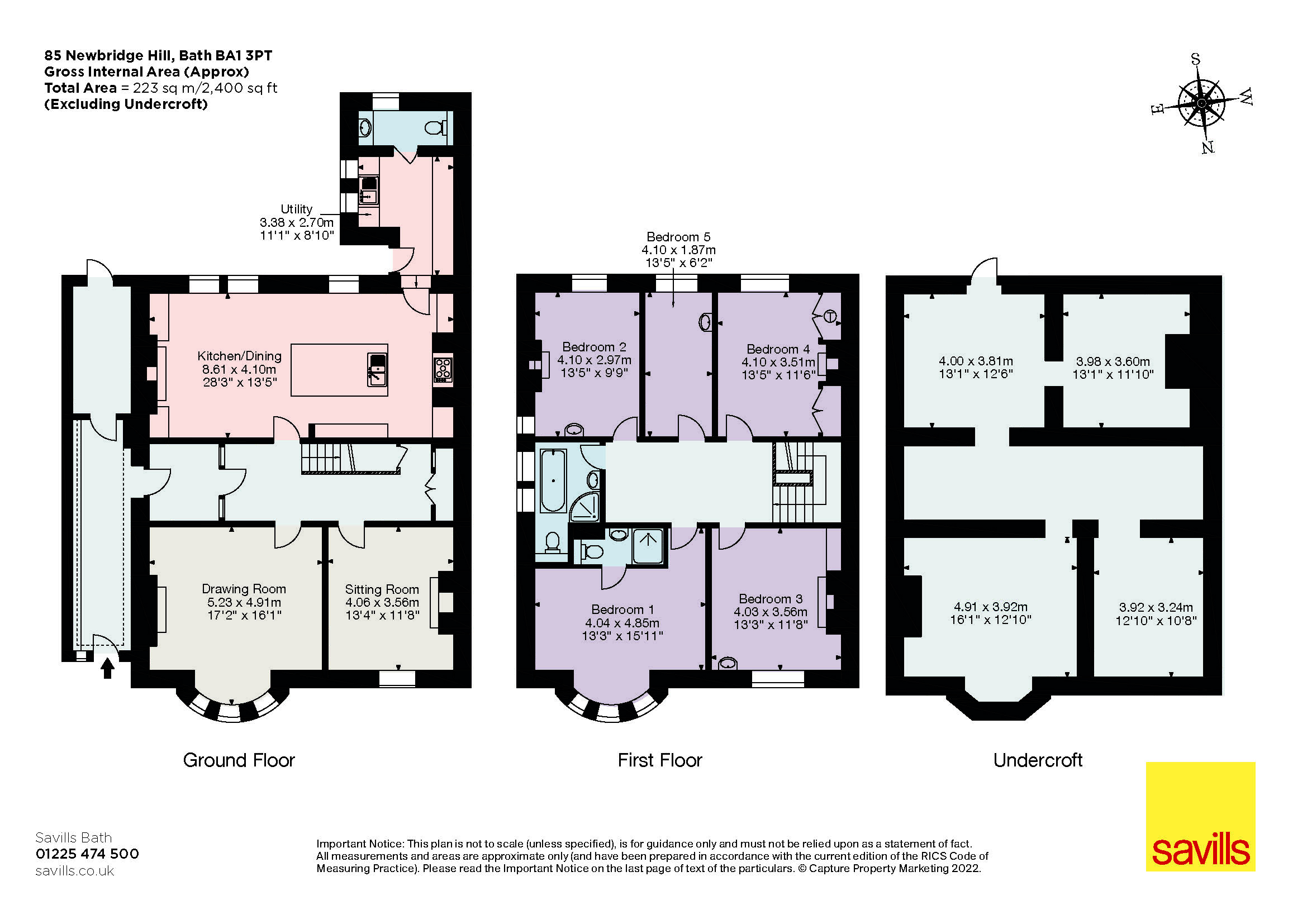 Newbridge Hill, Bath, Somerset BA1, 5 bedroom semidetached house for