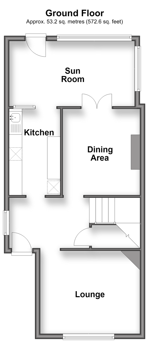 Warren Road, Folkestone floorplan