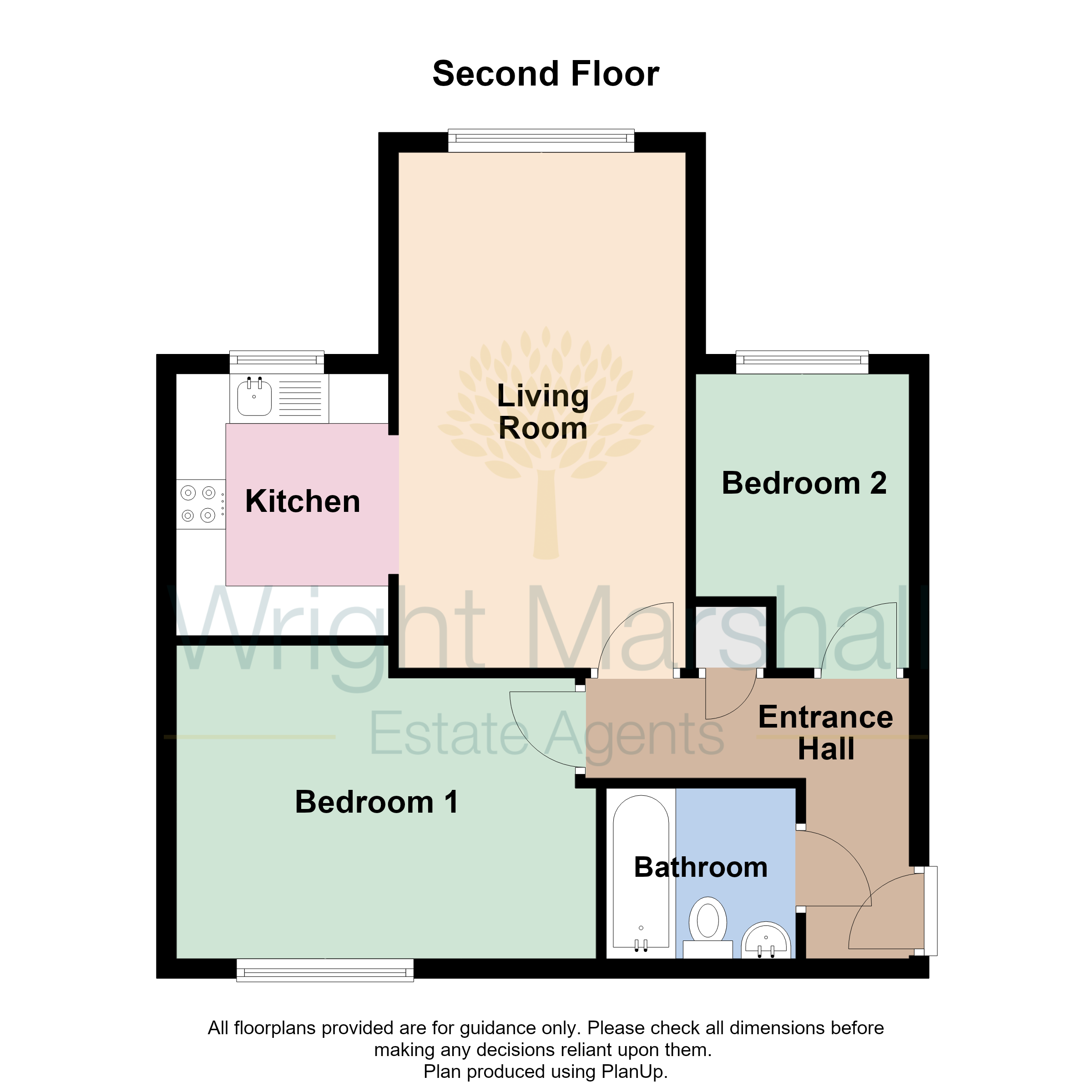 Apartment 28, Wyatville House, Buxton floorplan