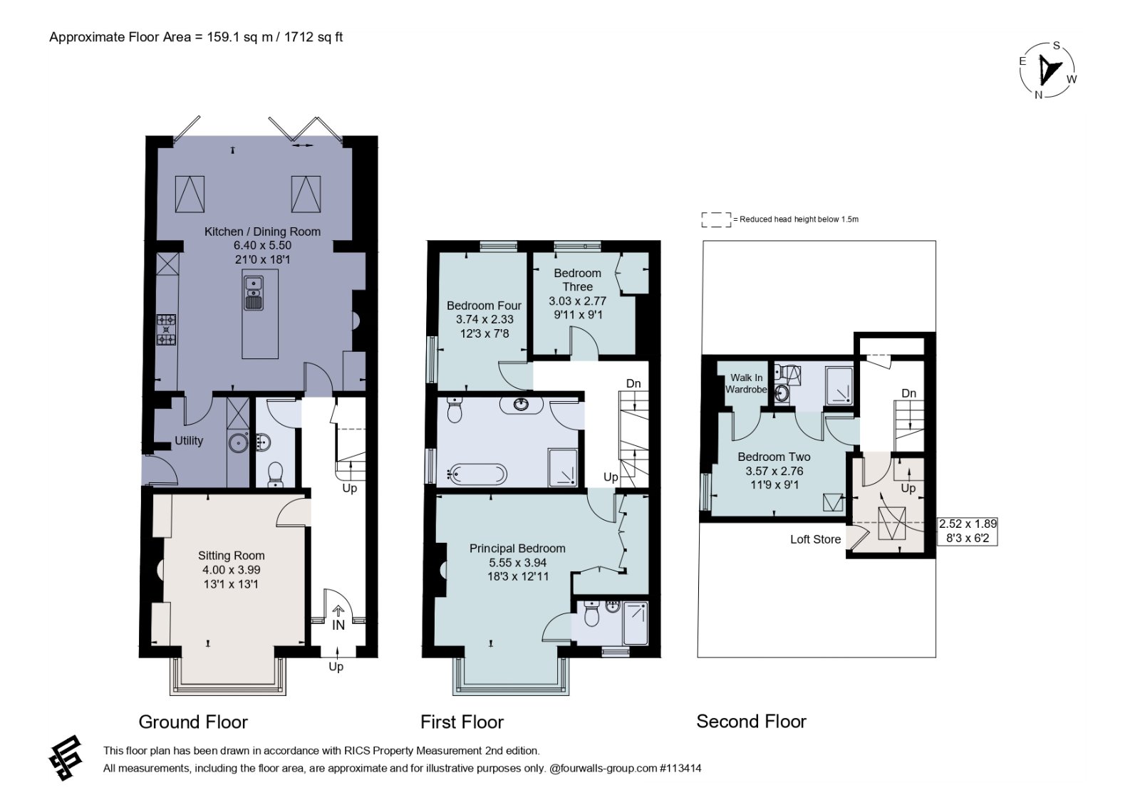189, Prestbury Road, Gloucestershire floorplan