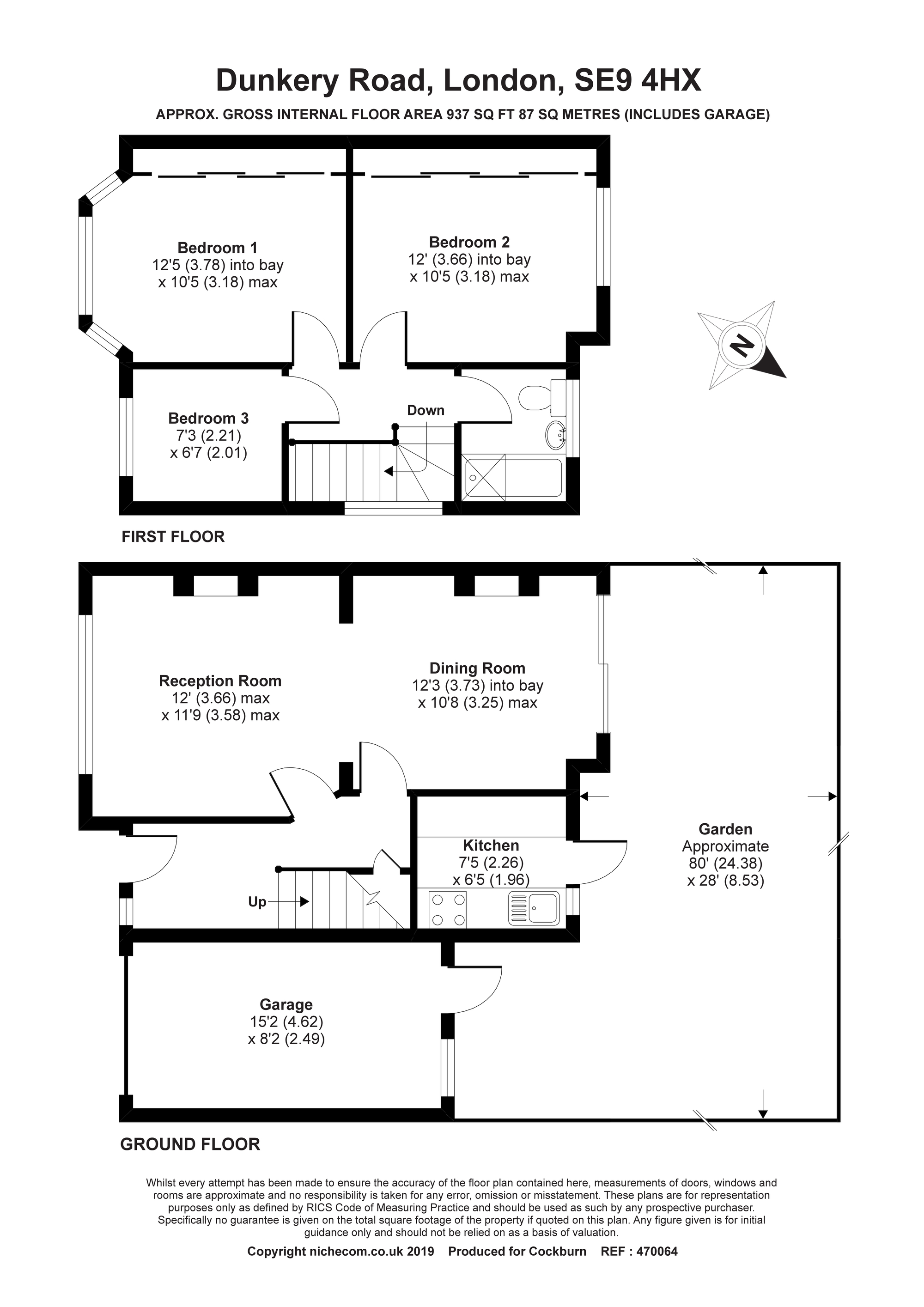 3 Bedrooms End terrace house for sale in Dunkery Road, London SE9