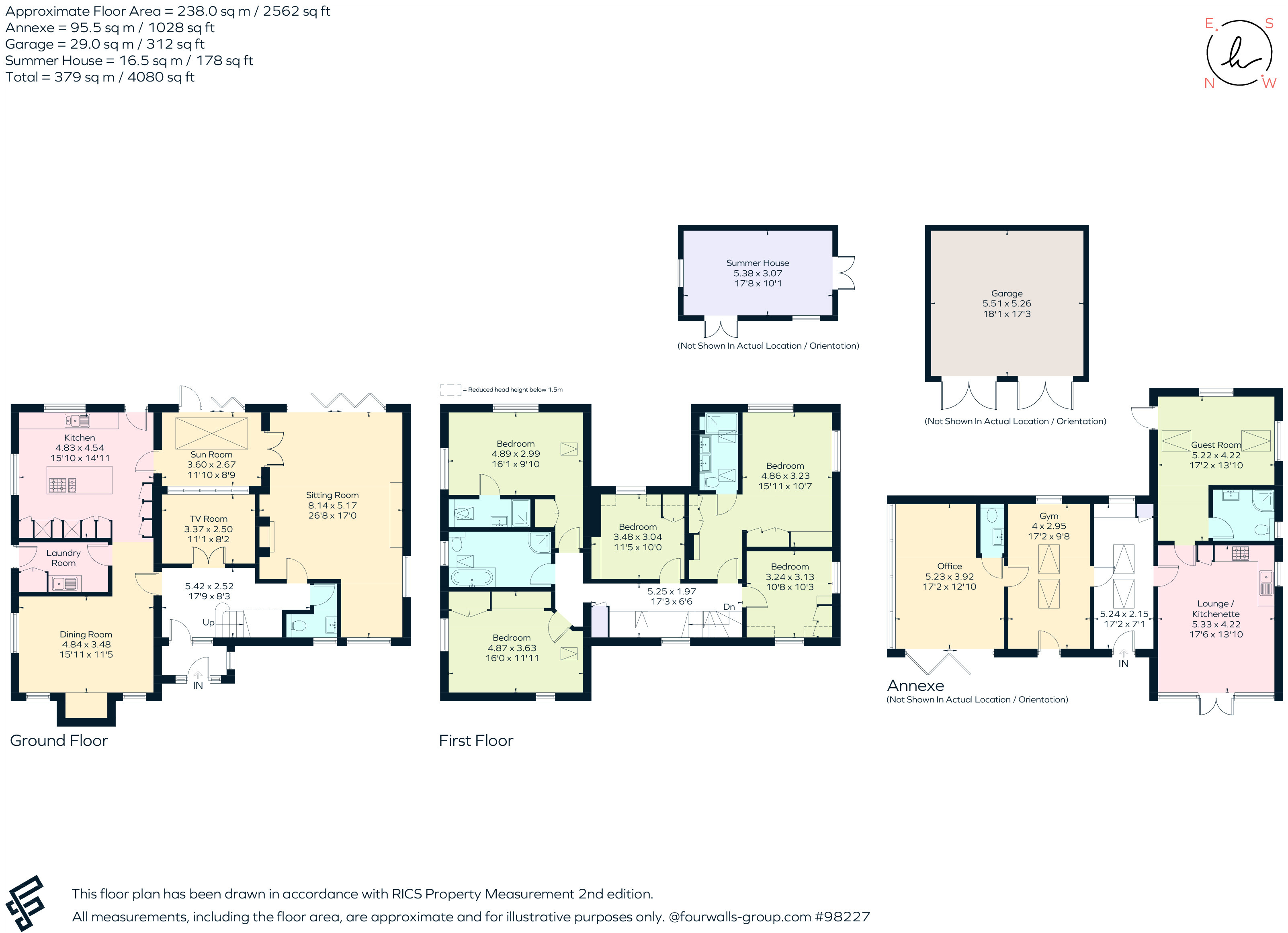 Sunny Ridge, Chequers Hill, St. Albans floorplan
