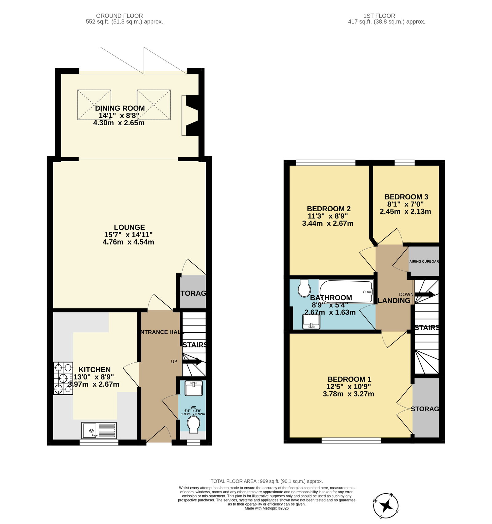 Prior Place, Rochester floorplan