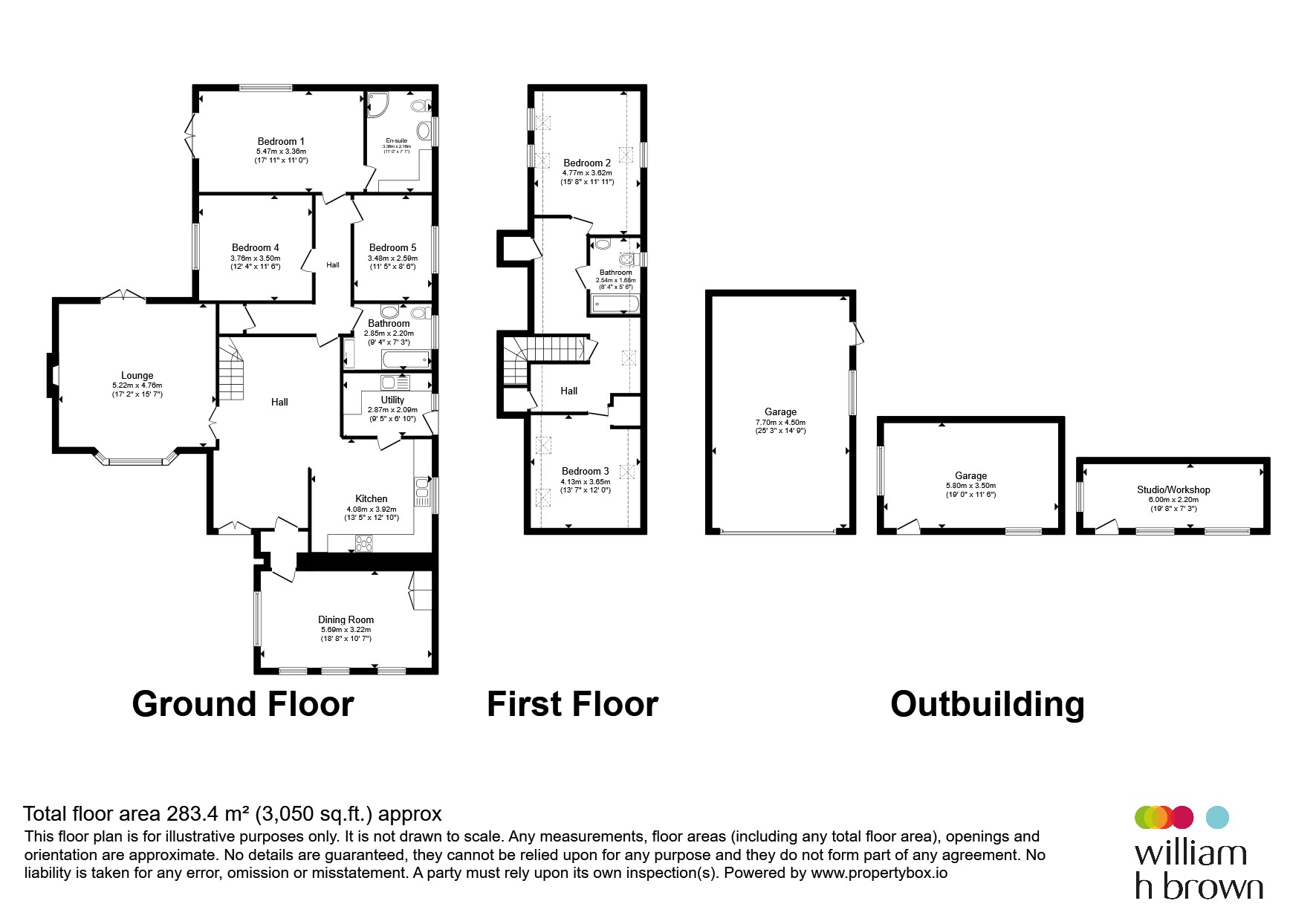 124, Upwell Road, March floorplan